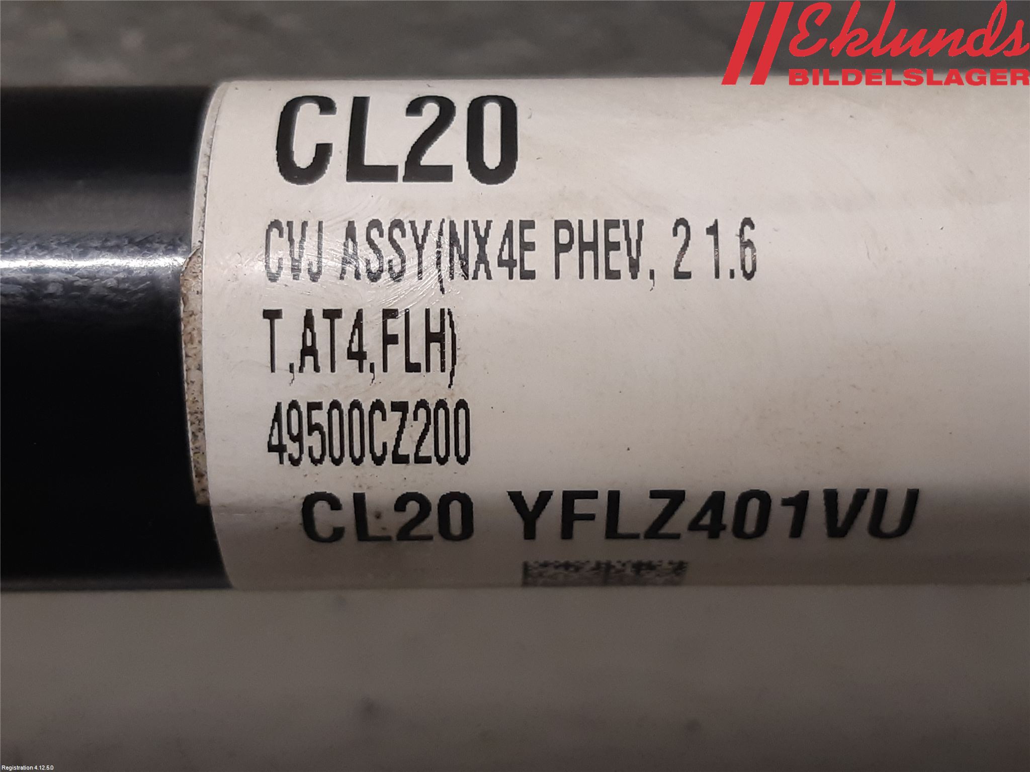 Hyundai TUCSON 05- Drivaxel Fram Vänster