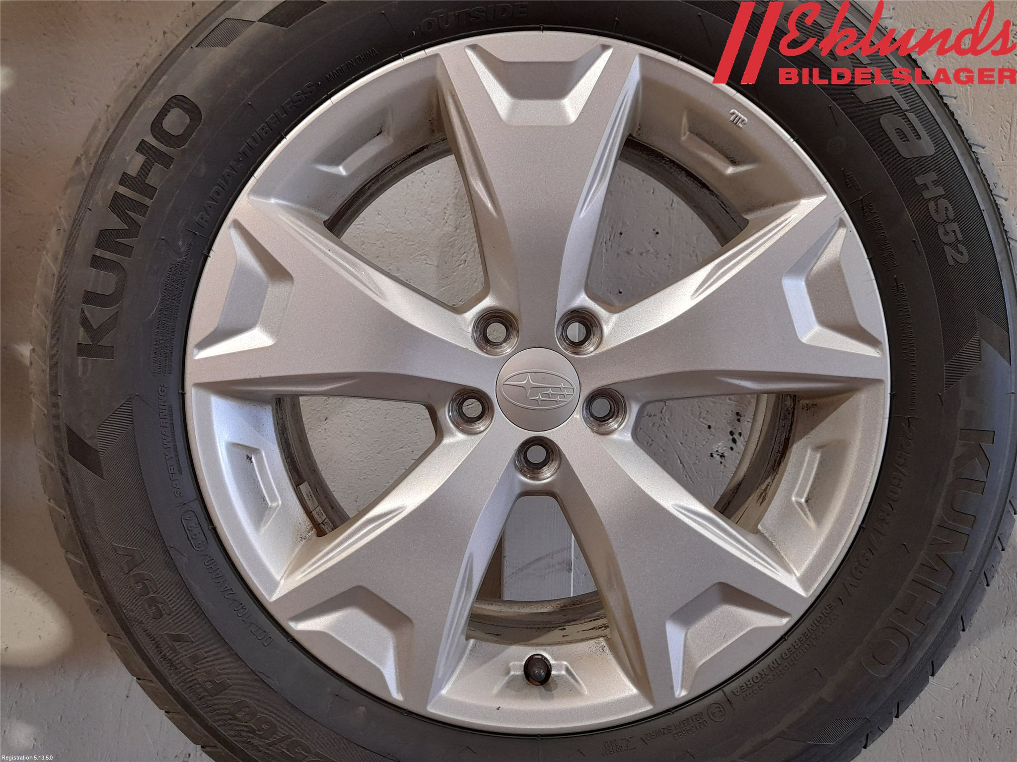 Subaru FORESTER SJ 13-18 Sommardäck Alumfälg 4St