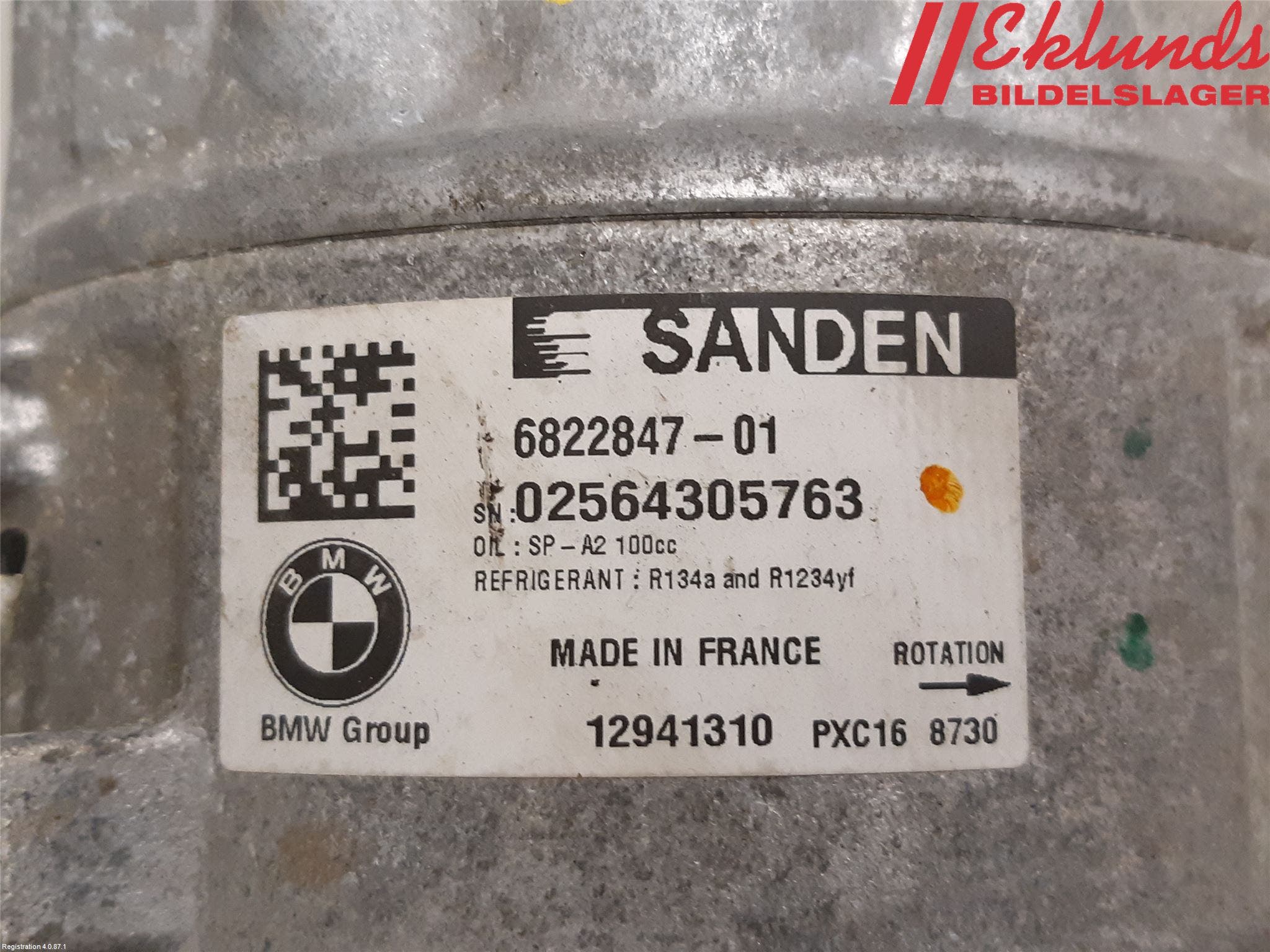 BMW 5 G30/G31/F90 17-23 Ac Kompressor