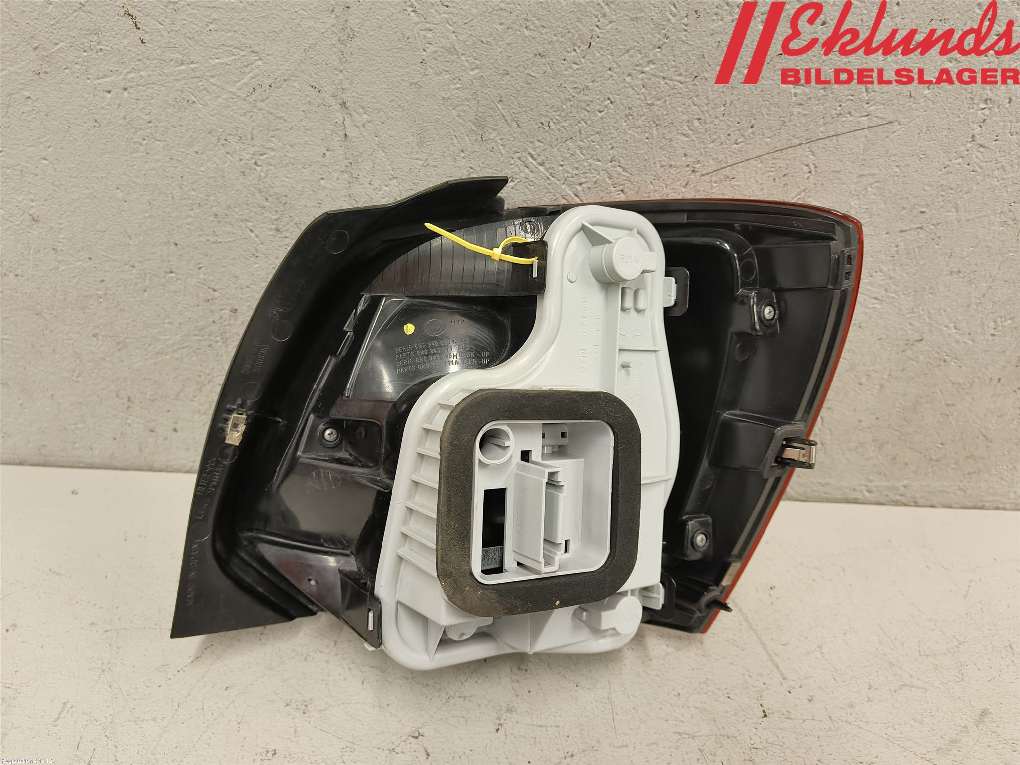 Volkswagen VW POLO 10-17 Bakljus Vänster