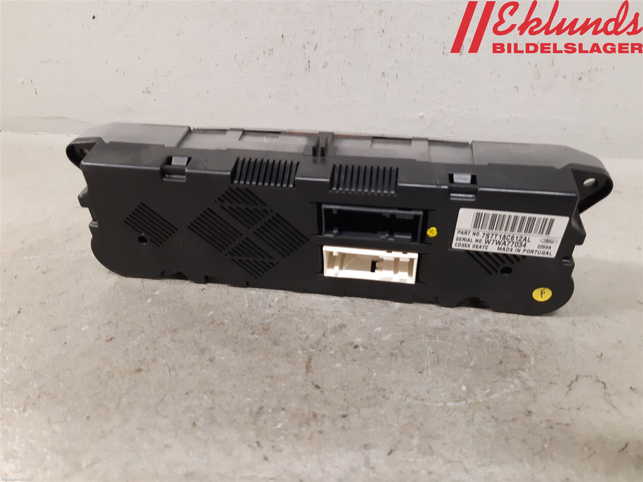 Ford S-MAX 06-15 Ac Styrenhet Ac Manöveren