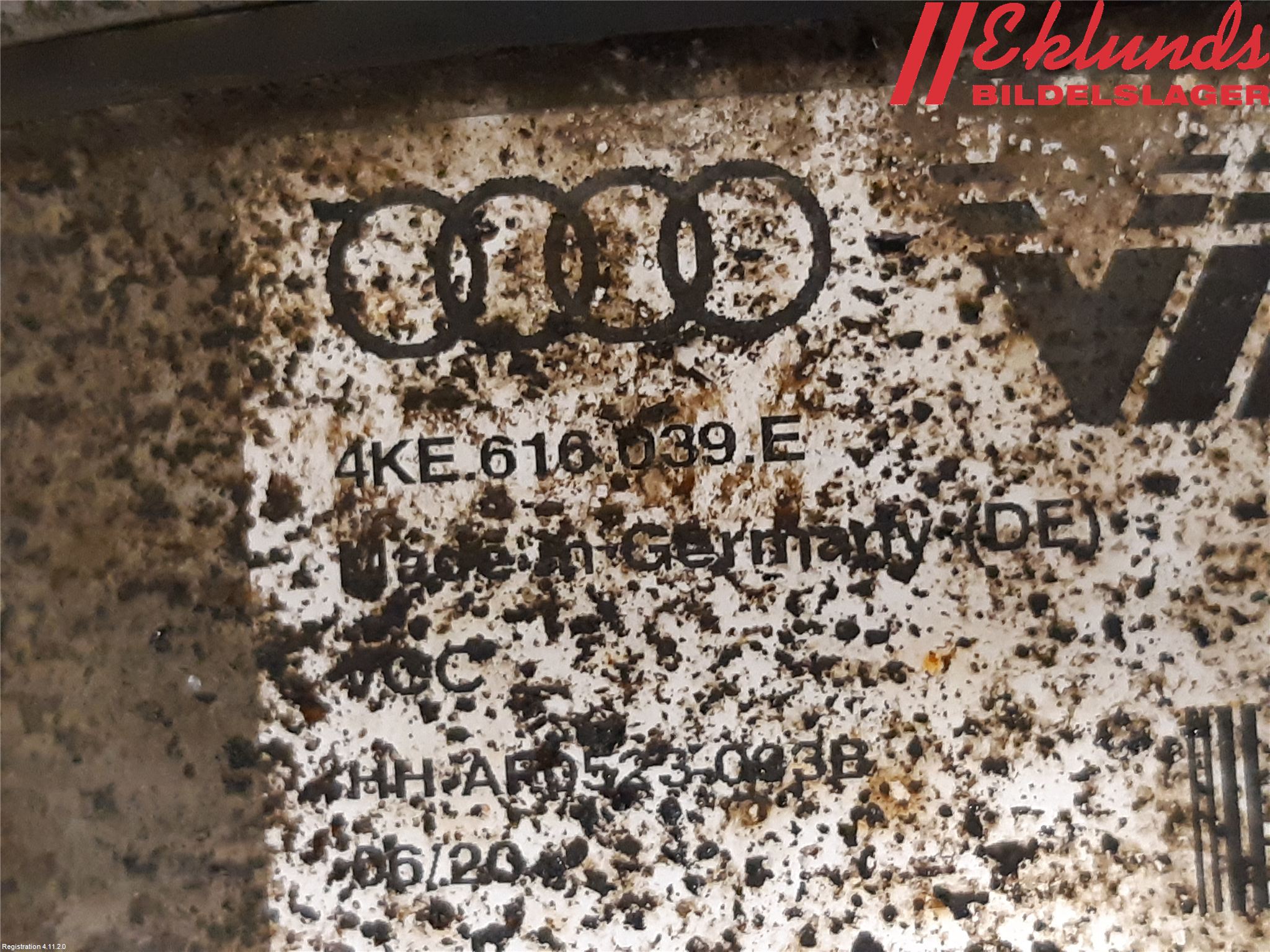 Audi E-TRON, S GE 19- Fjäderben Fram Vänster