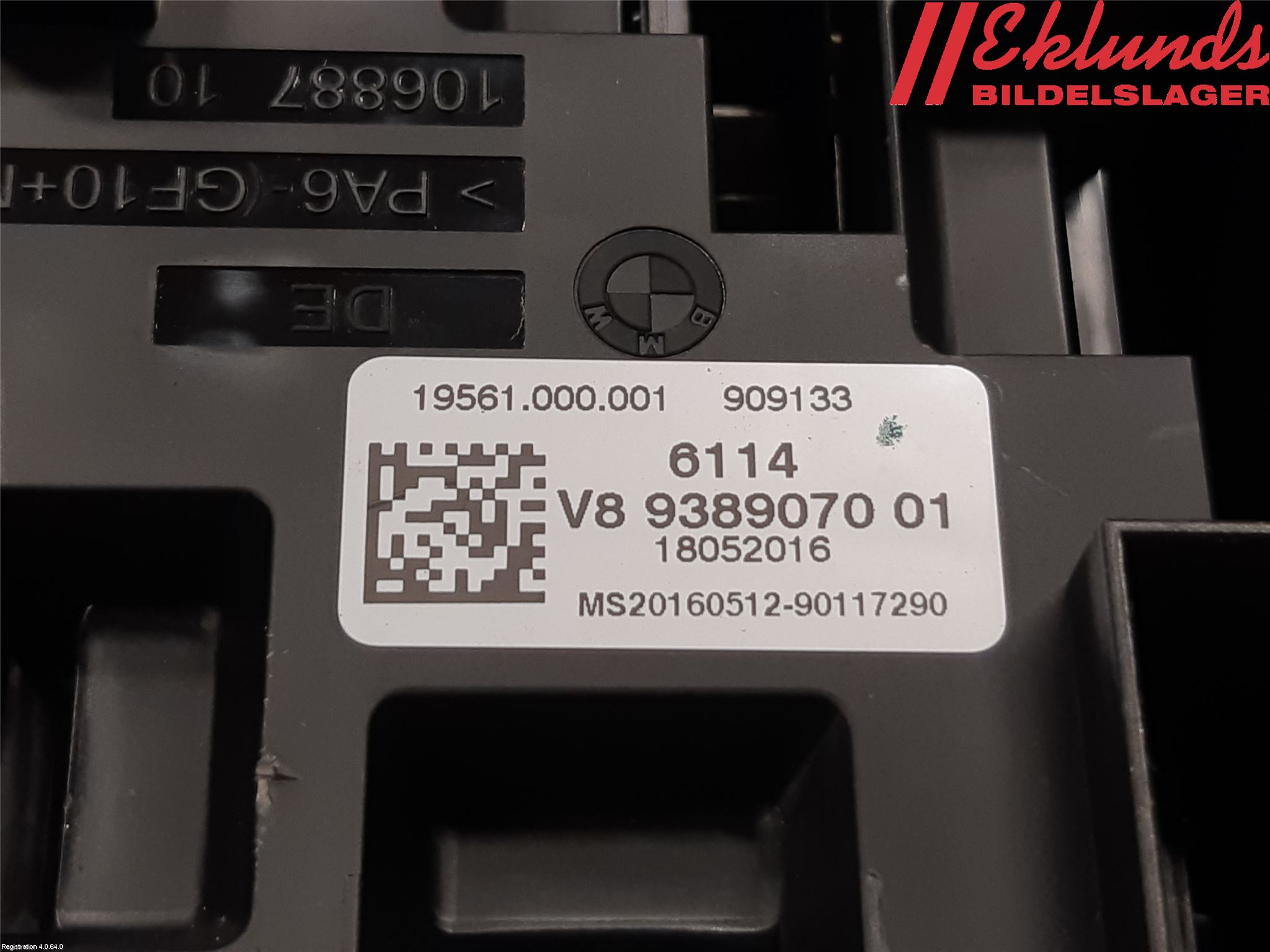 BMW 4 F36 Gran Coupé 14-20 Säkringsdosa-Elcentral