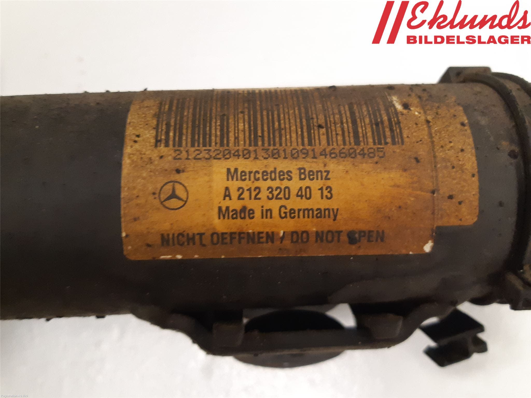 Mercedes-Benz MB E-KLASS (W212) 09-16 Fjäderben Fram Vänster