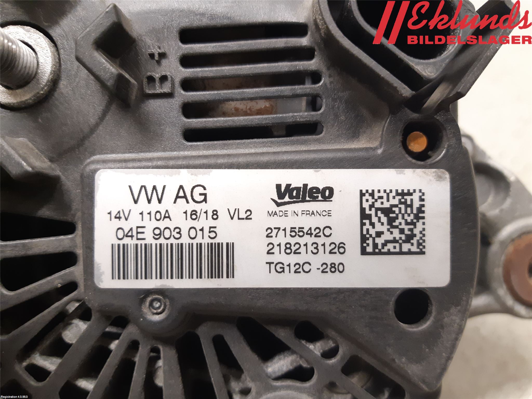 Volkswagen VW POLO VI 18->> Generator