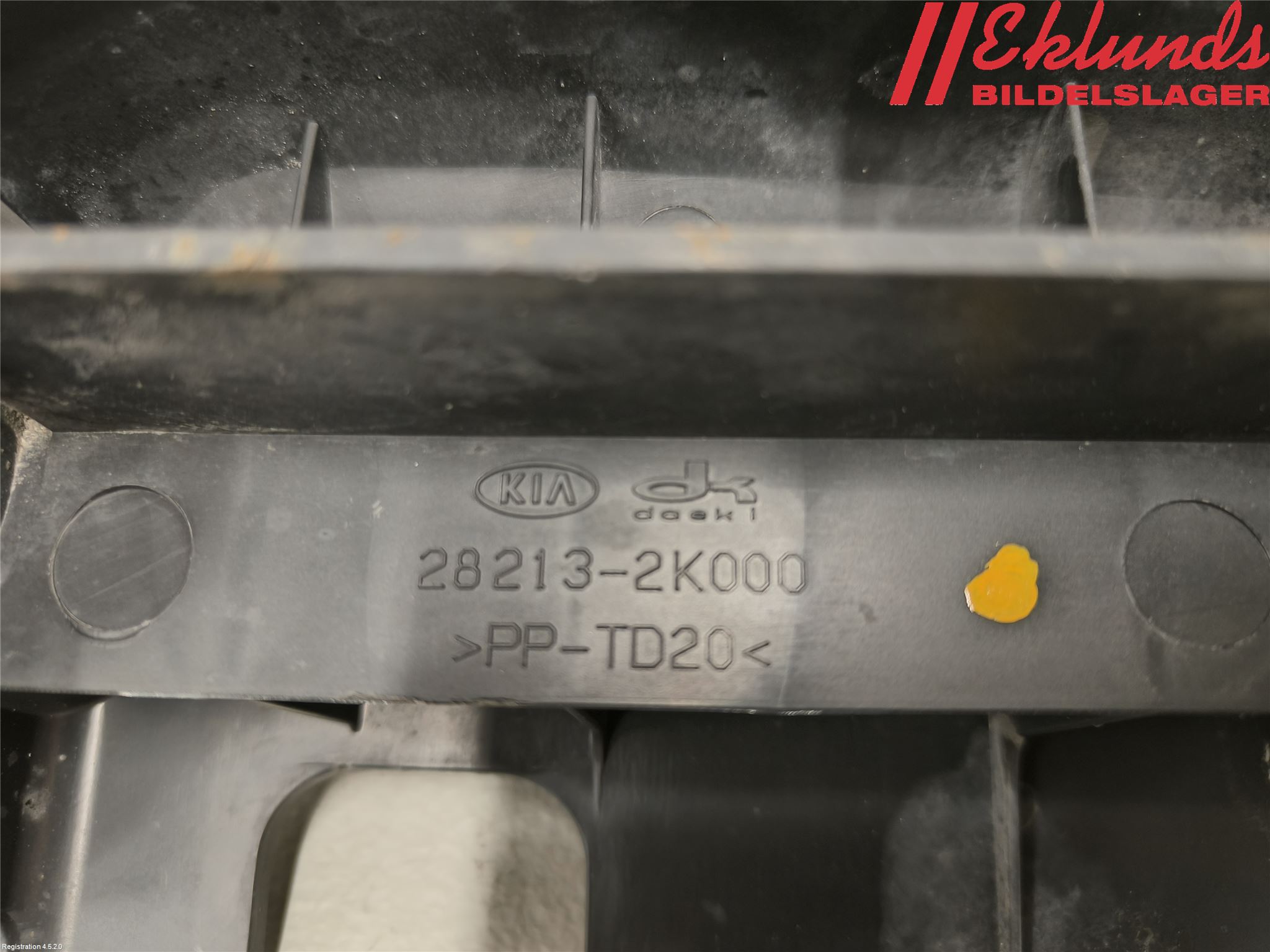Kia SOUL 09- Deflektor Plåt-Plast Kylning