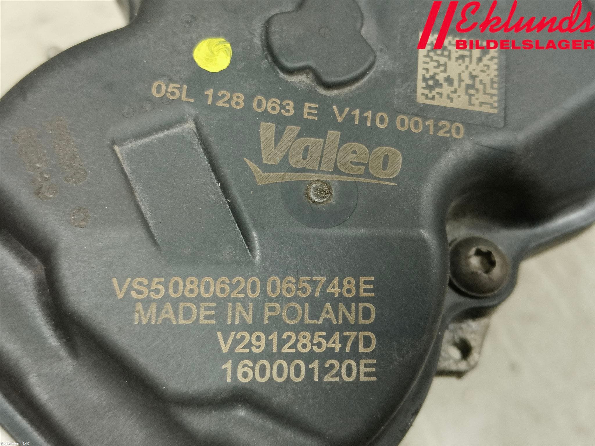 Volkswagen VW TIGUAN 16-24 Injspjällhus