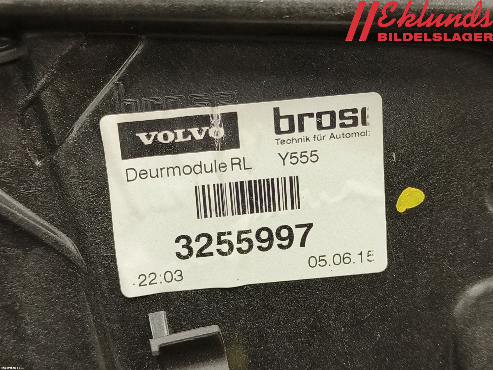 Volvo V40 CROSS COUNTRY 13-19 Fönsterhiss El Kompl