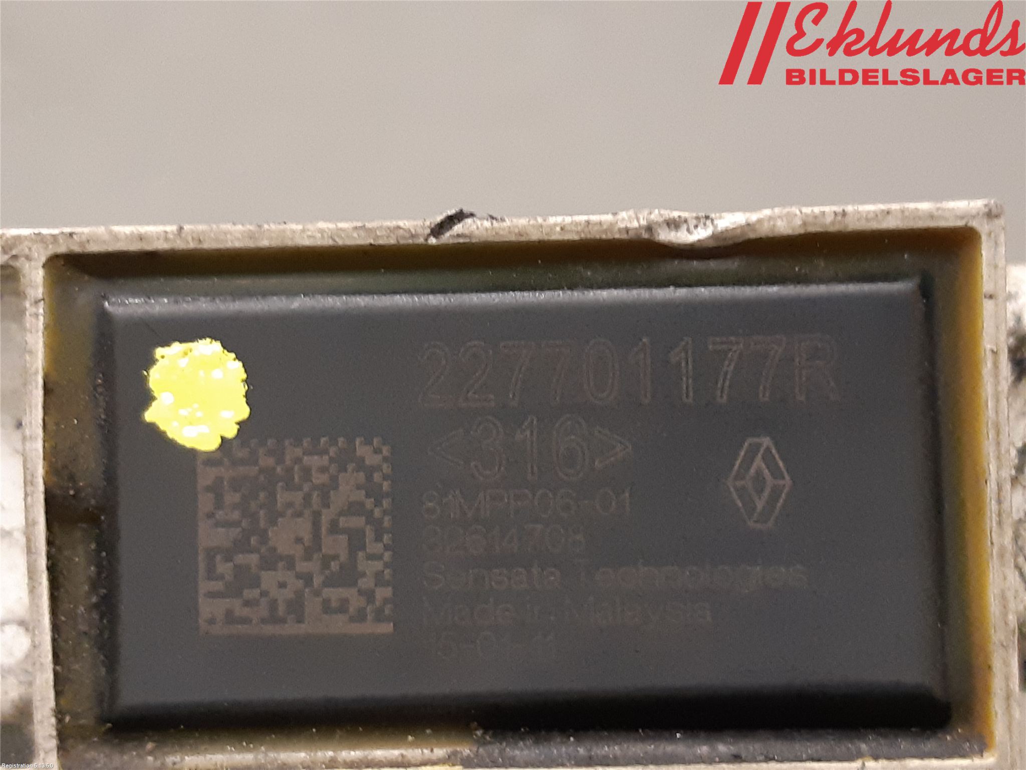 Mercedes-Benz MB A-KLASS (W176) 13-18 Givare Temp-Tryck Avgas