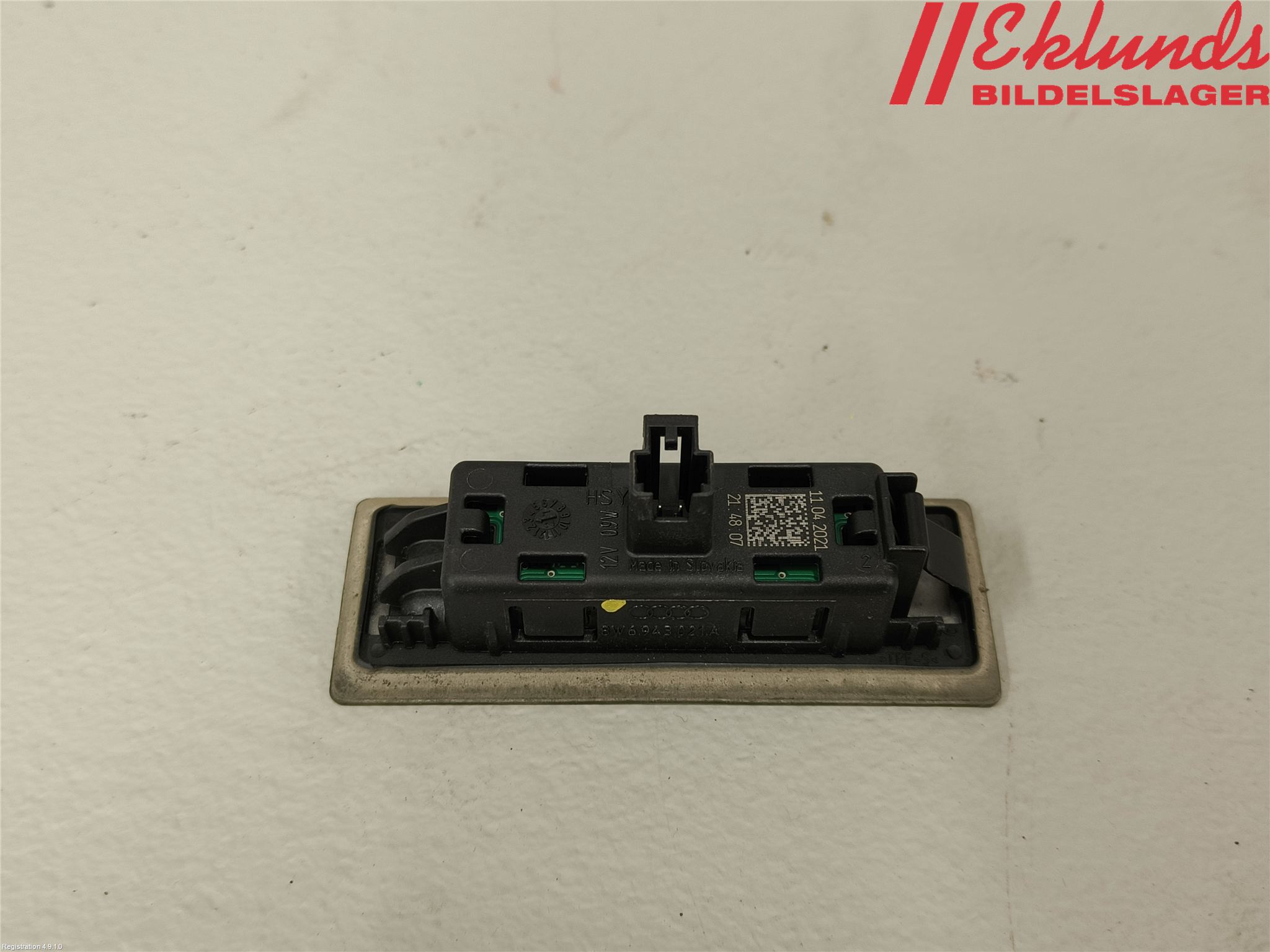 Audi Q7/SQ7 Skylt Belysning