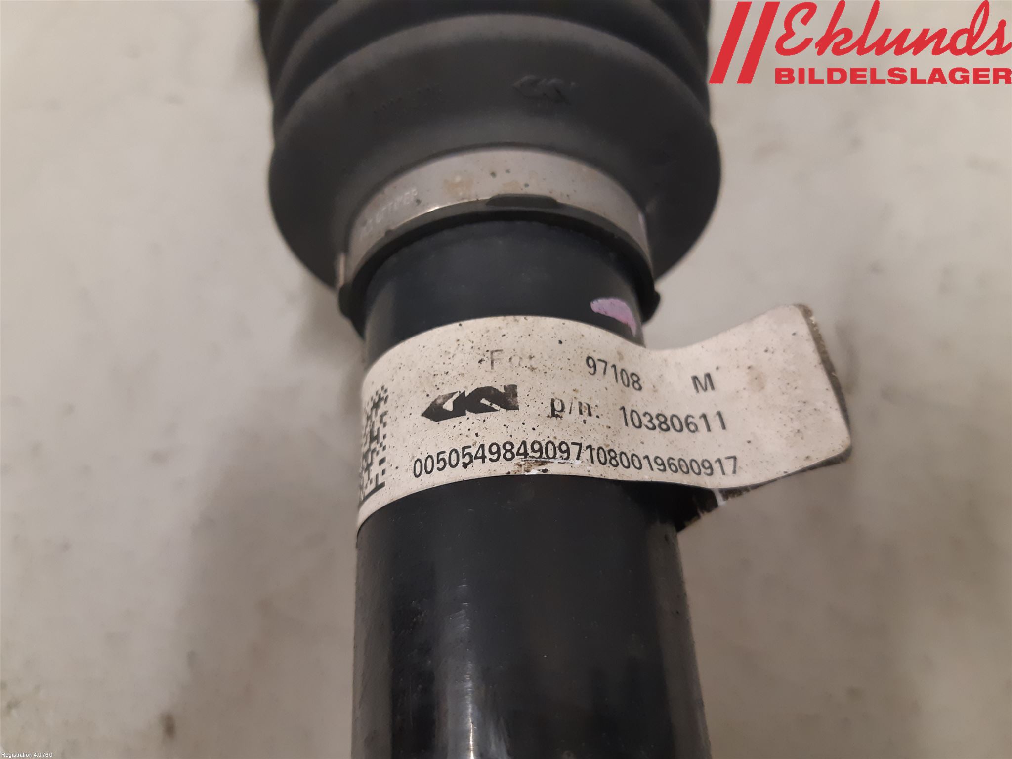 Alfa GIULIA Drivaxel Bak Vänster