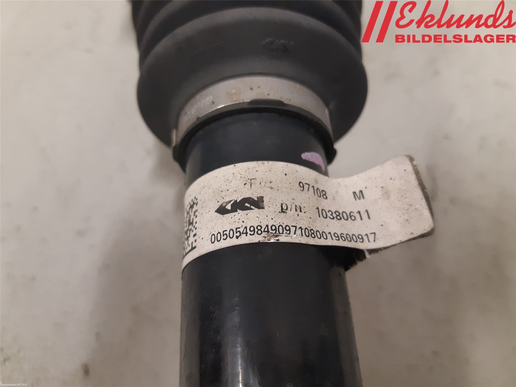 Alfa GIULIA Drivaxel Bak Vänster