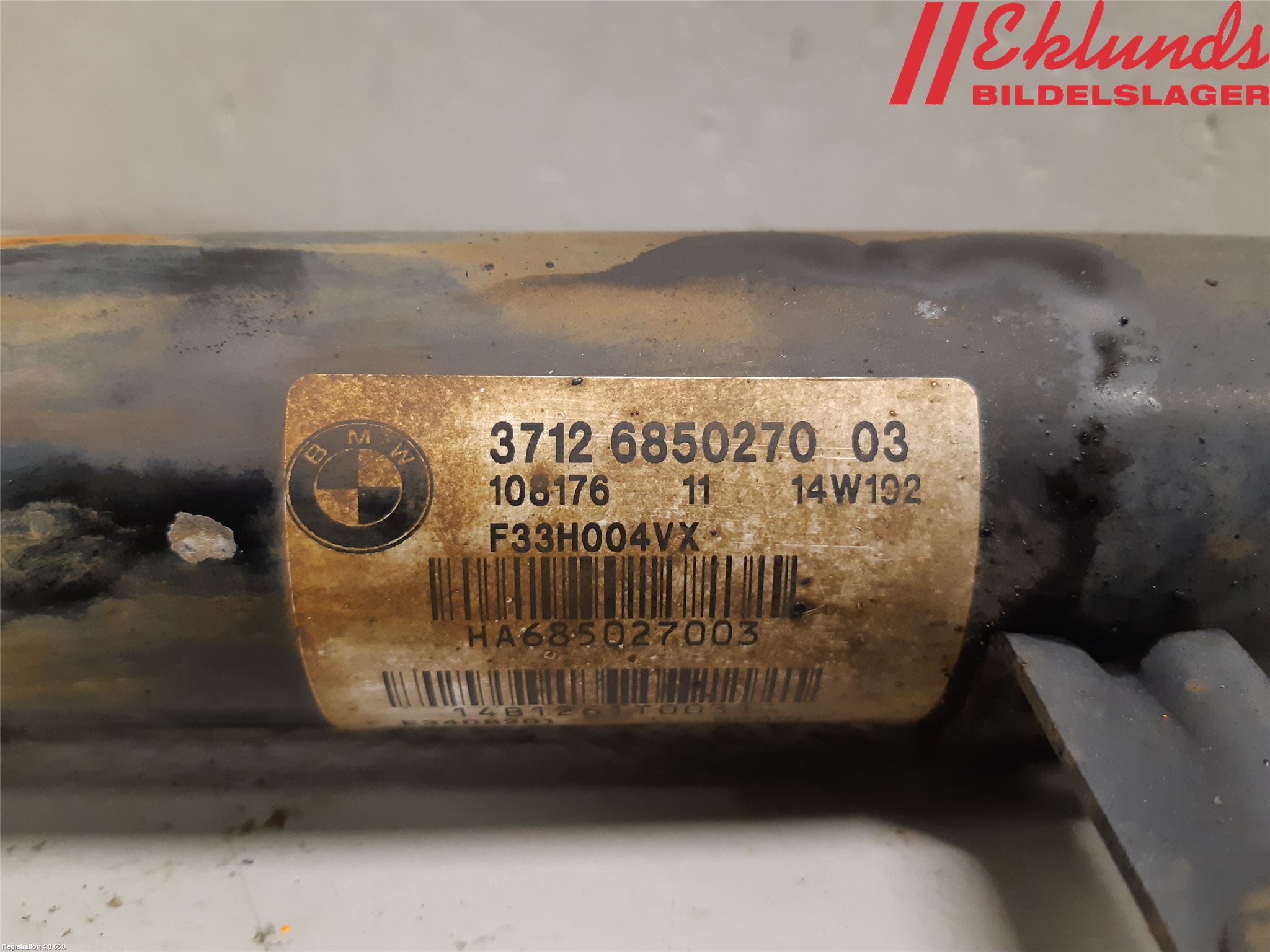 BMW 4 F32/F33/F82/F83 13-20 Stötdämpare Bak