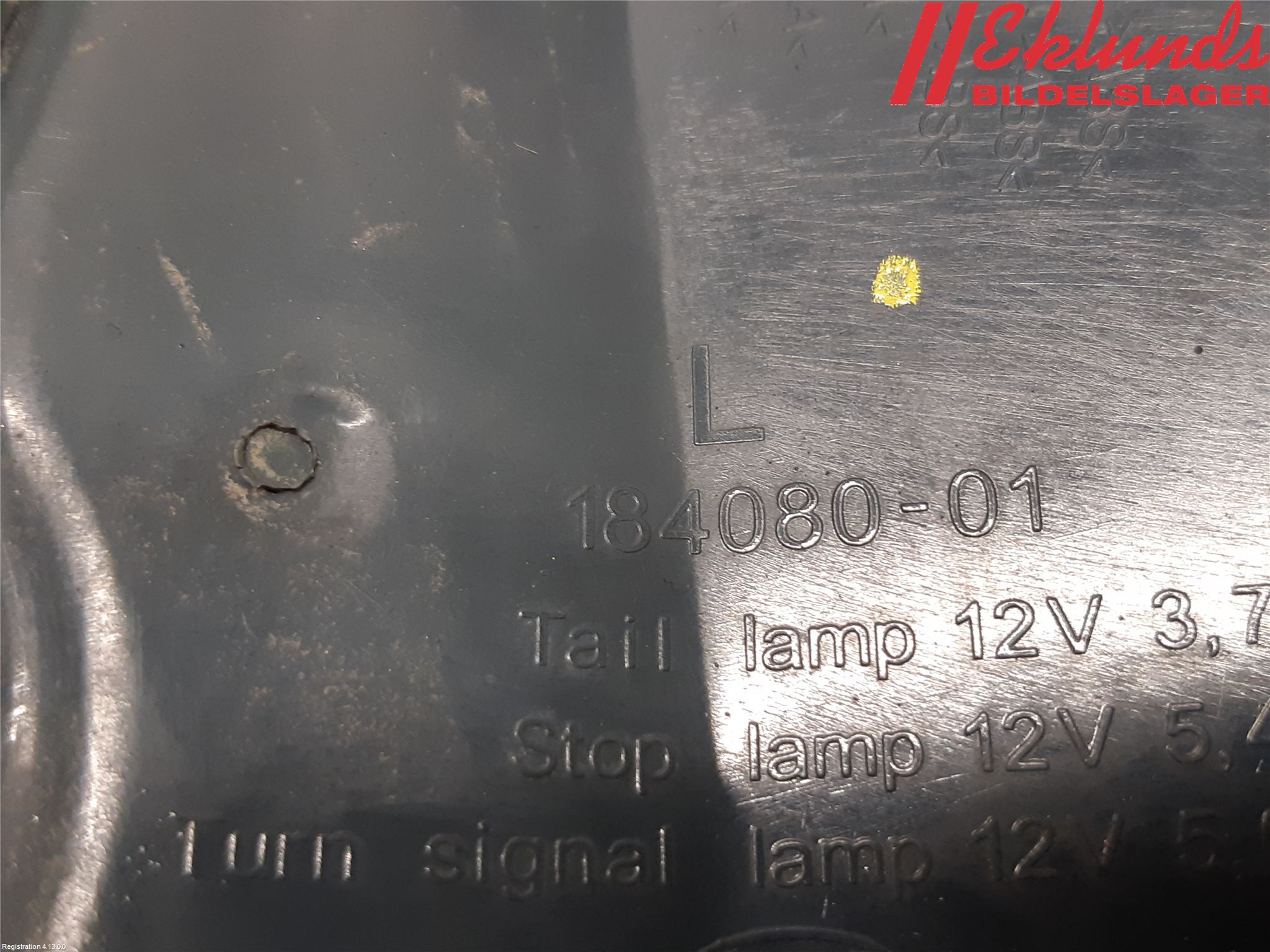 BMW 5 F10/F11/F18 09-17 Bakljus Vänster