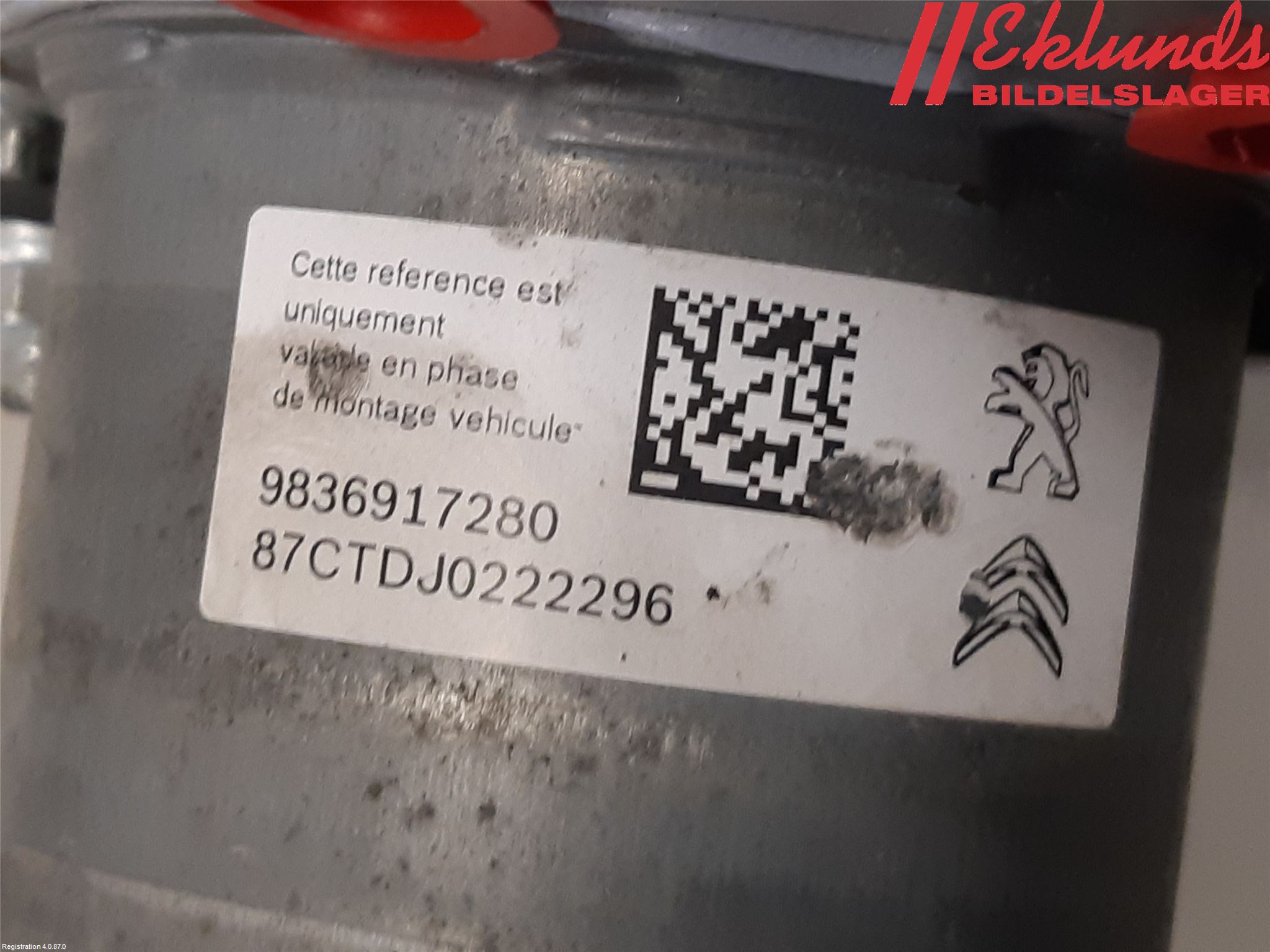 Peugeot 308 14-21 Abs Hydraulaggregat