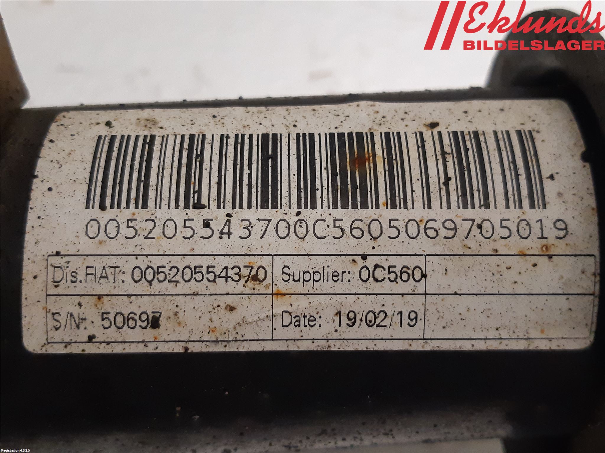 Fiat 500X 15- Fjäderben Fram Vänster