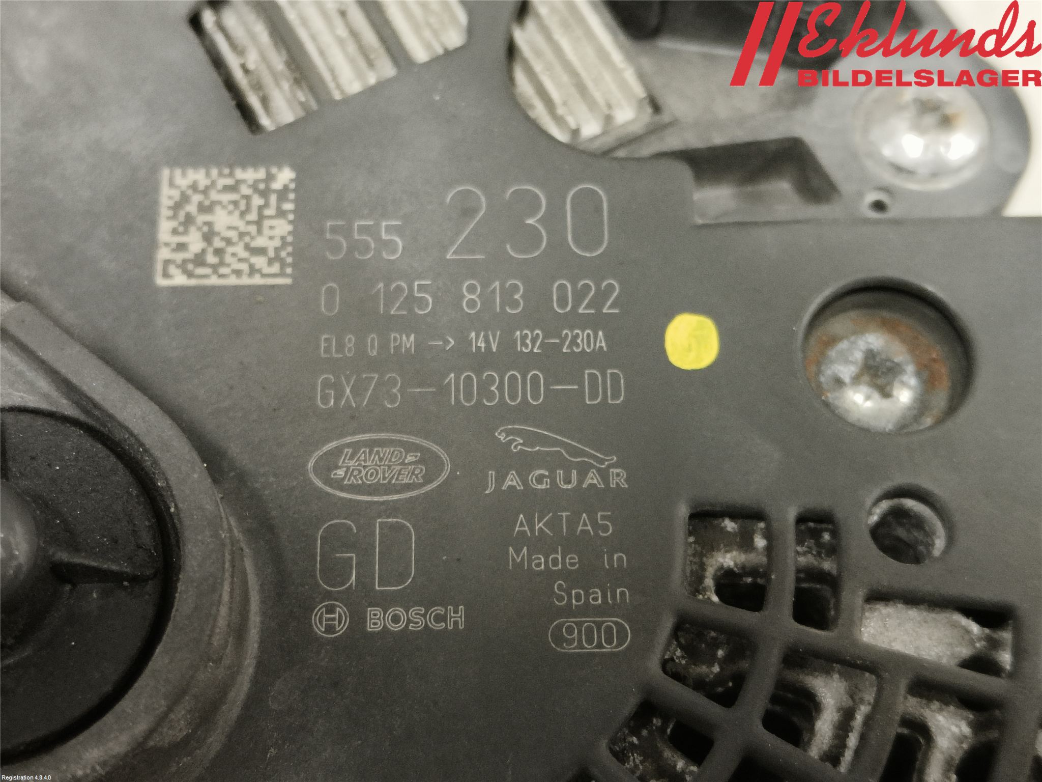 Jaguar XE (X760) 15-24 Generator