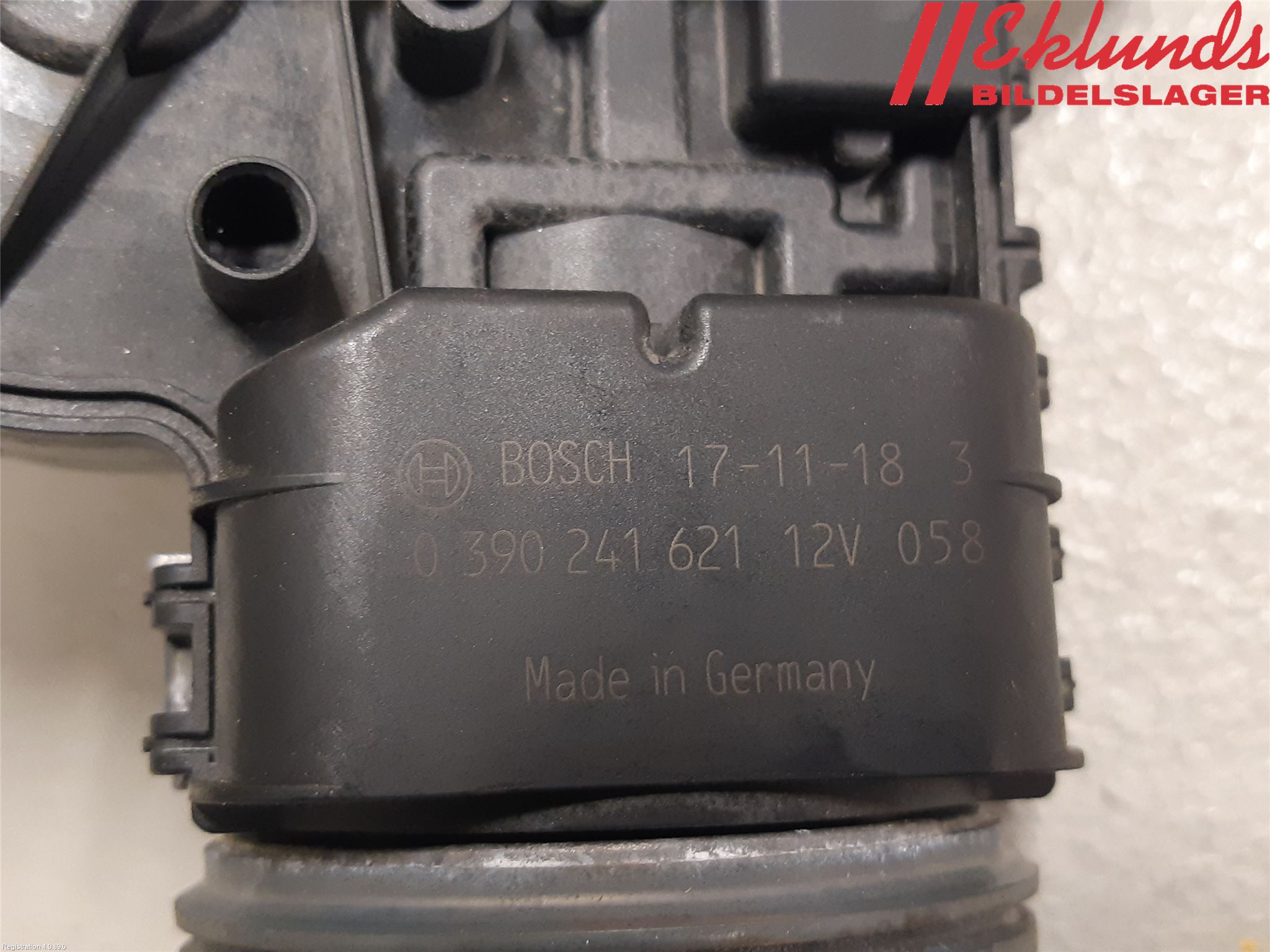 Peugeot PARTNER 16-18 Torkarmotor Vindruta