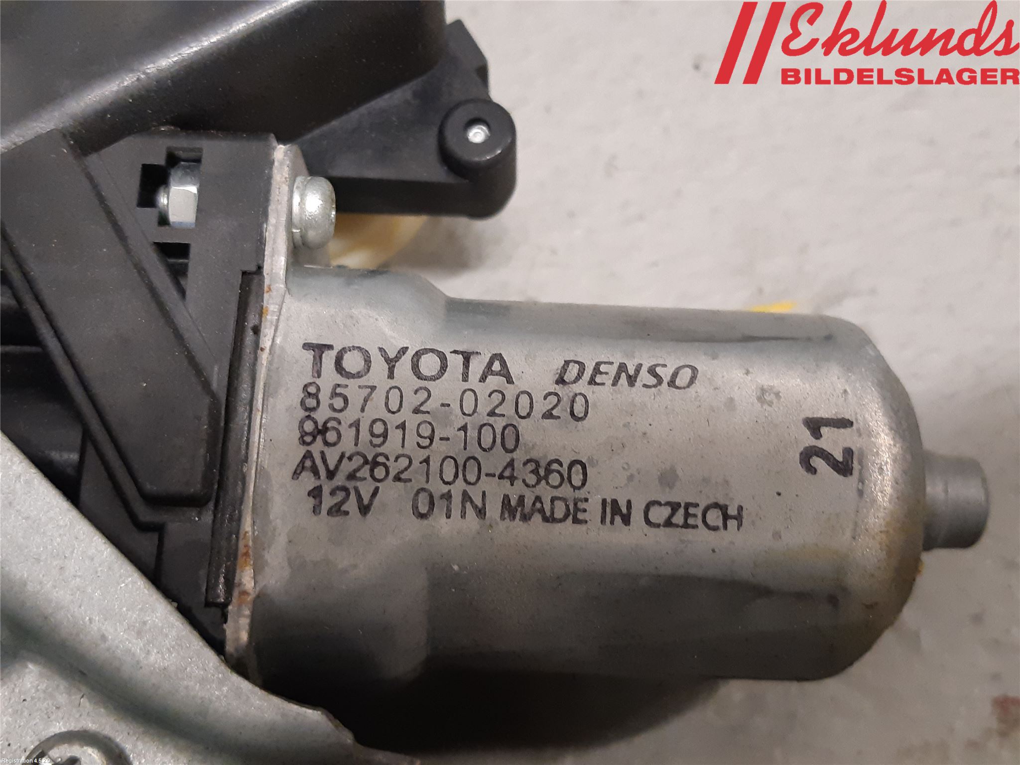 Toyota AVENSIS 09-15 Fönsterhiss El Kompl