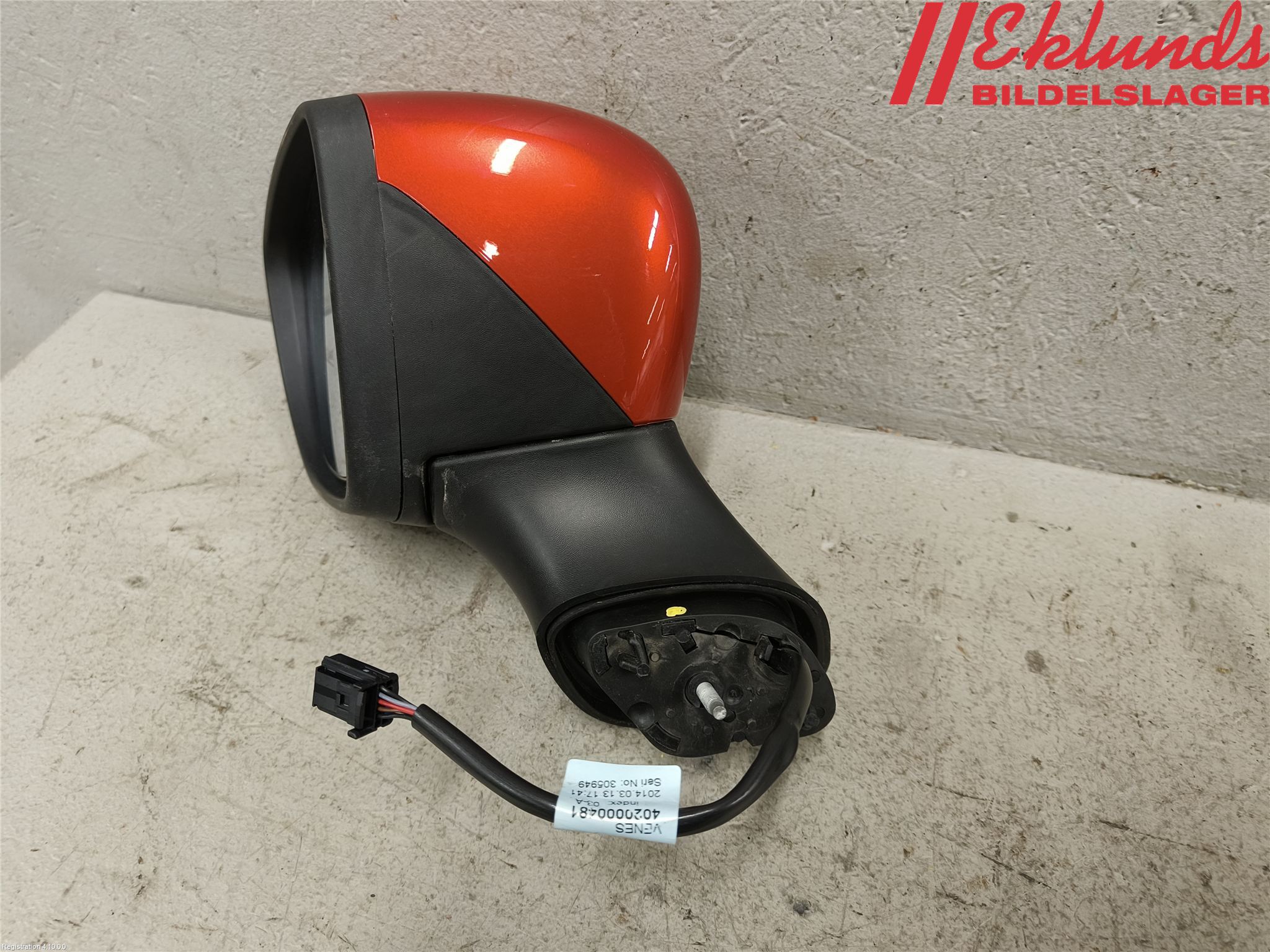 Renault CLIO IV 12-16 Spegel Yttre El Vä