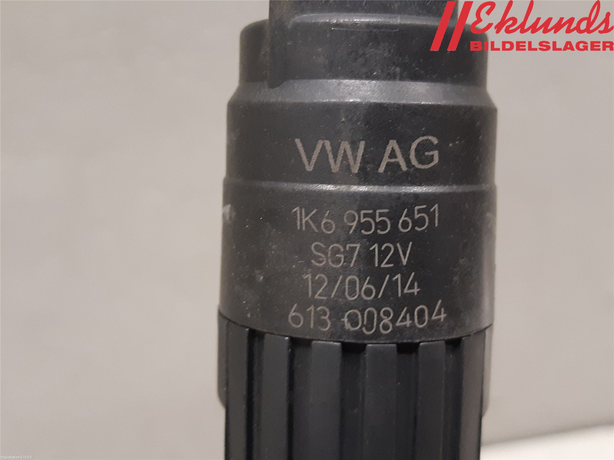 Volkswagen VW GOLF / E-GOLF VII 13-20 Spolarpump Vindruta