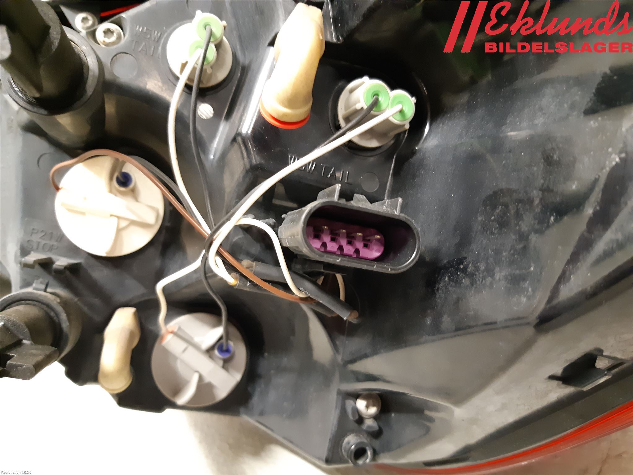 Opel ASTRA J 10-15 Bakljus Vänster