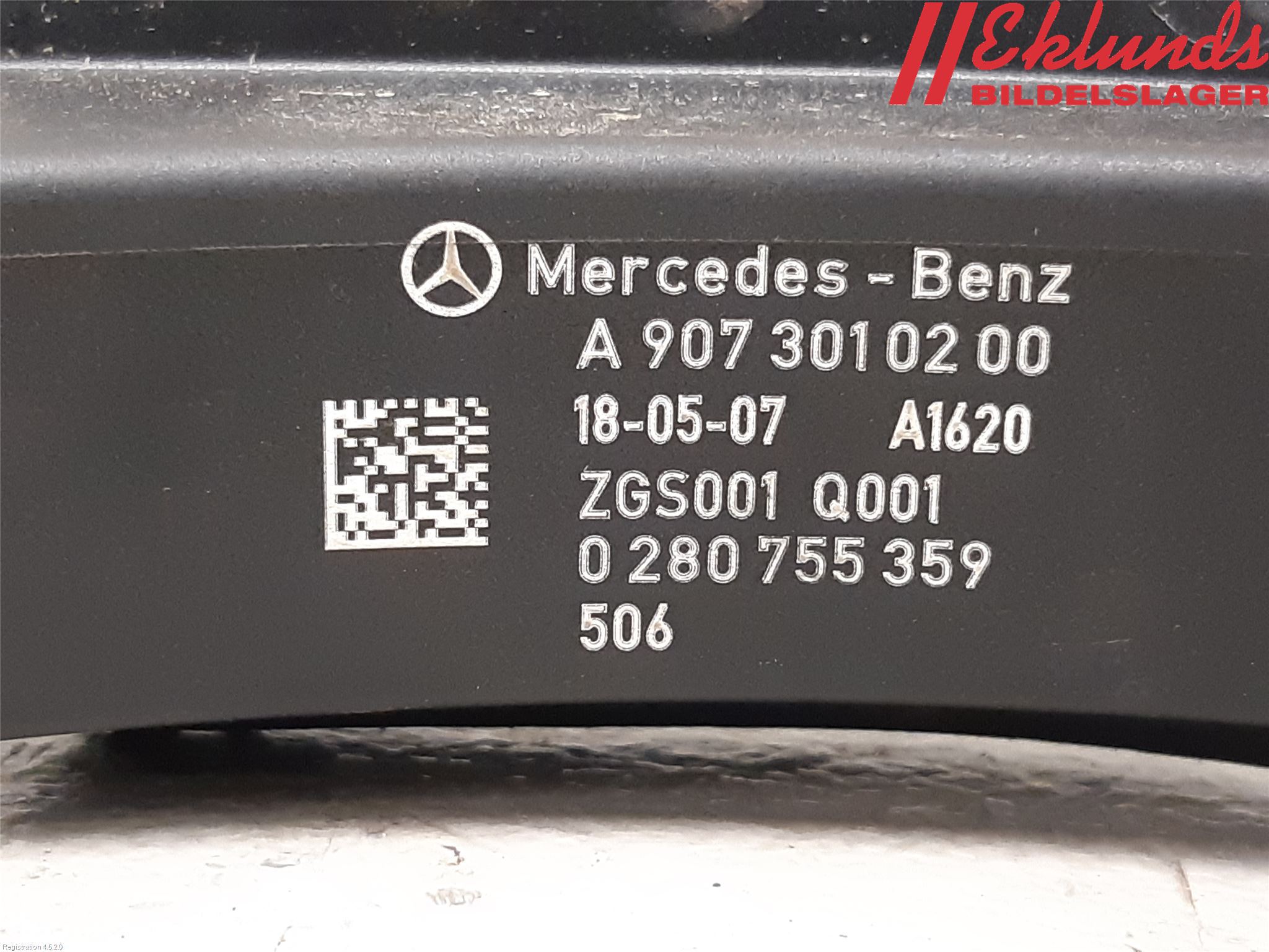 Mercedes-Benz MB VITO/V-KLASS (W640,W447,W448) 14- Gaspedal