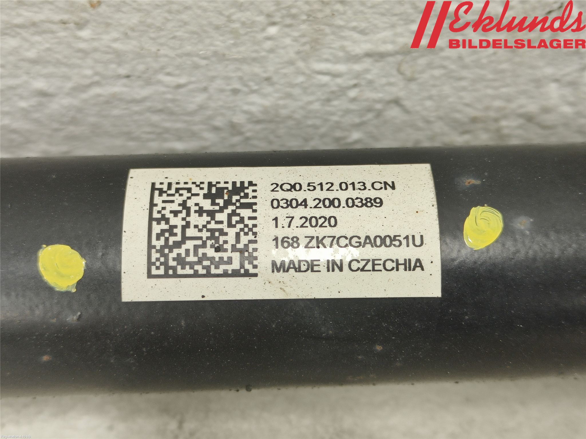 Skoda SCALA 19- Stötdämpare Bak