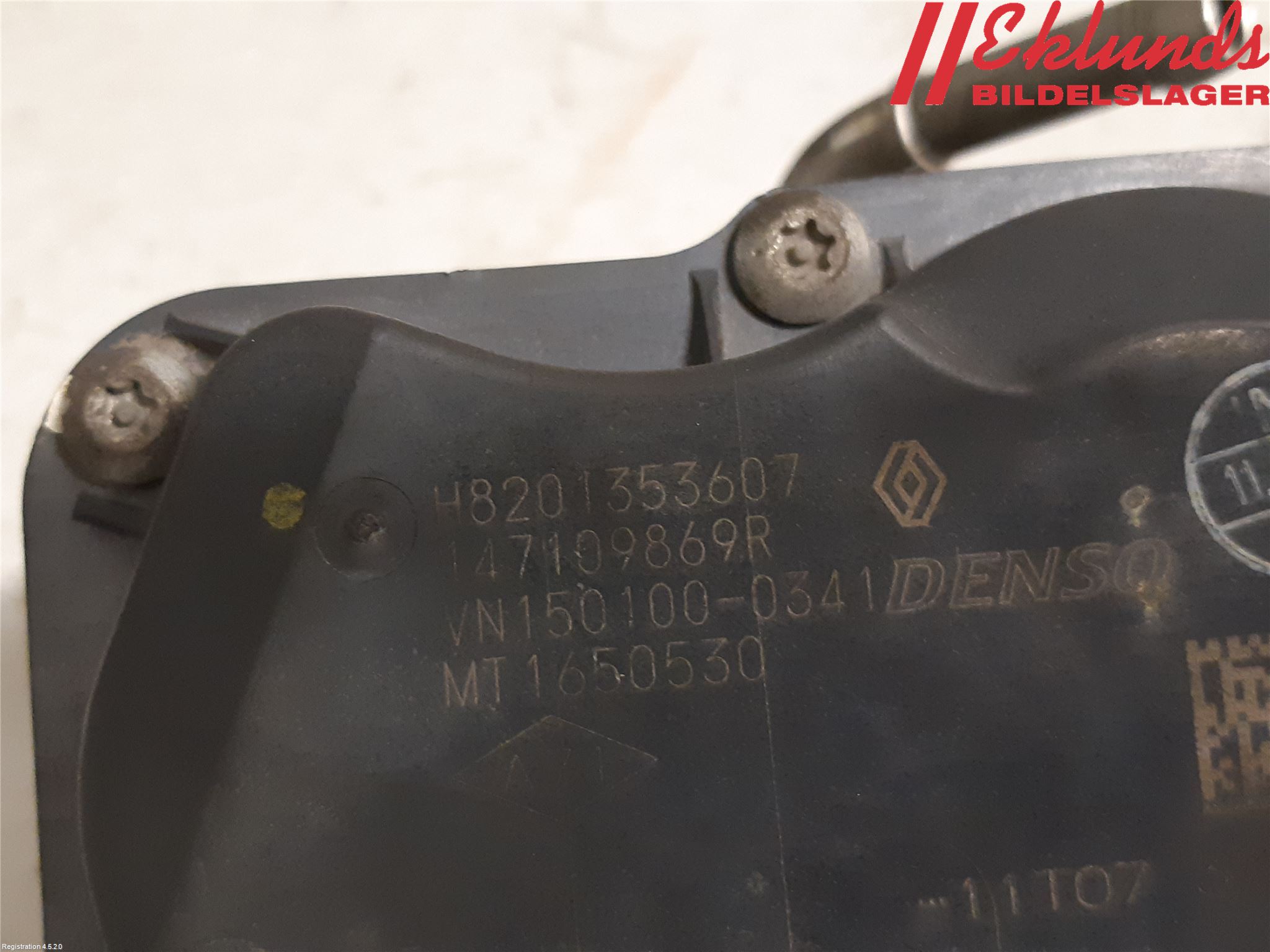 Renault MASTER III 15-20 Egr Ventil