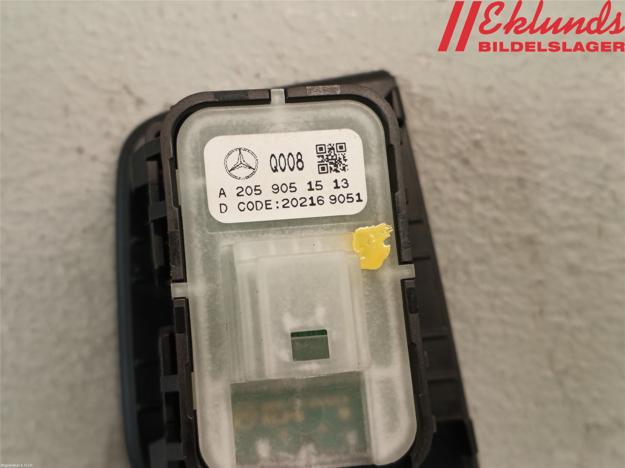Mercedes-Benz MB EQC (N293) 20- Strömställare Elhiss