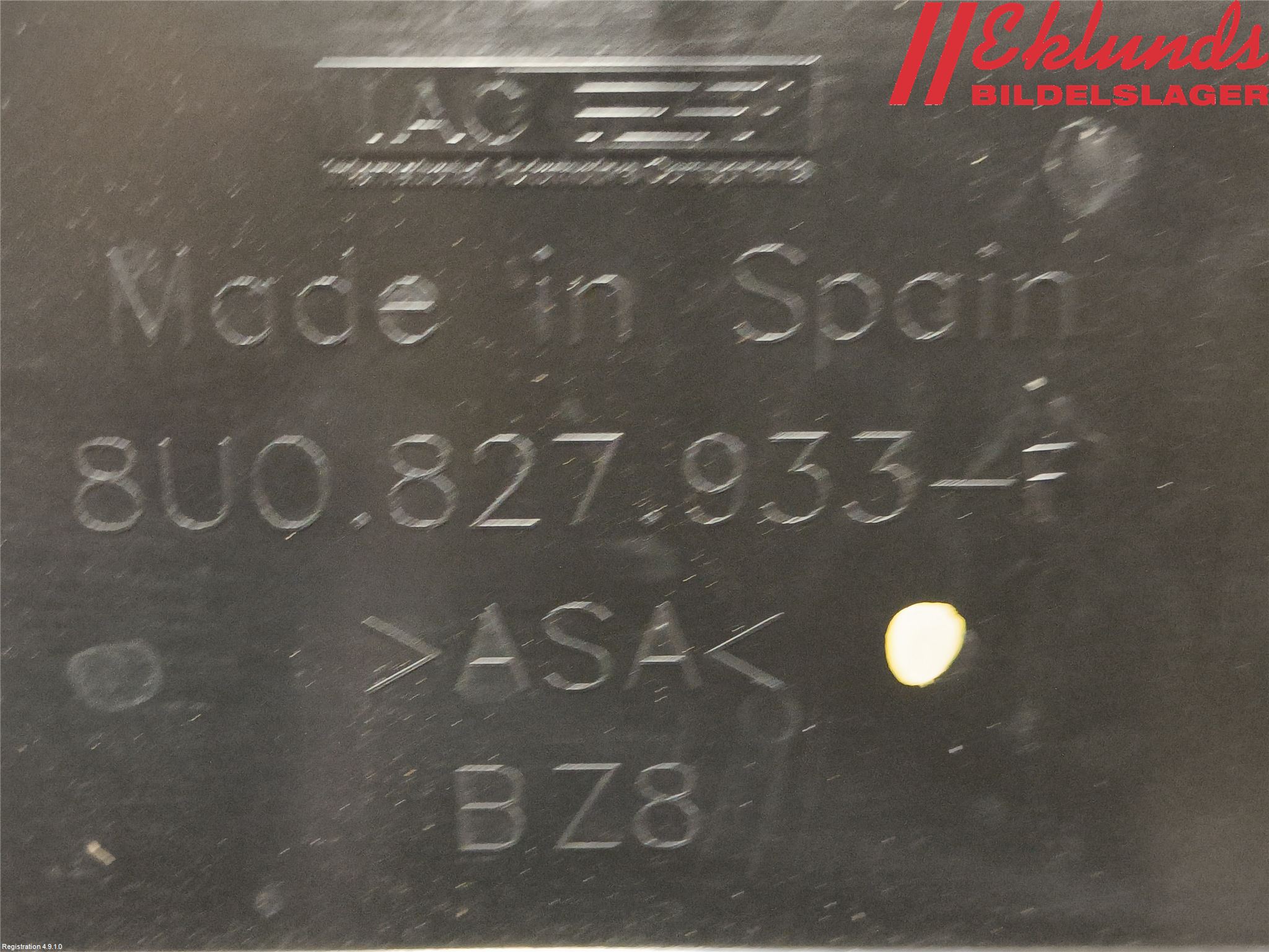 Audi Q3 8U 12-18 Spoiler Baklucka