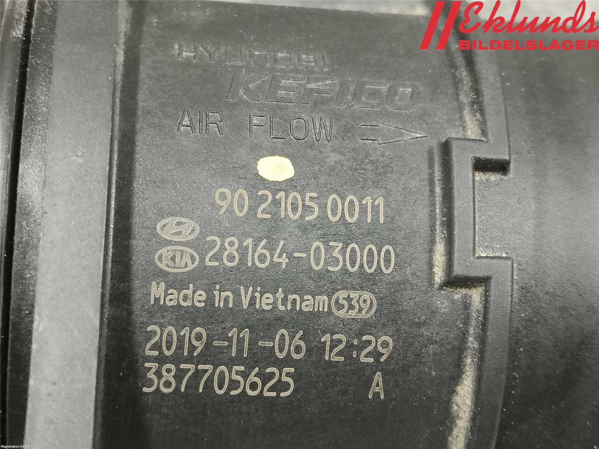 Kia CEED/CEED SW 19- Injluftmängdmätare