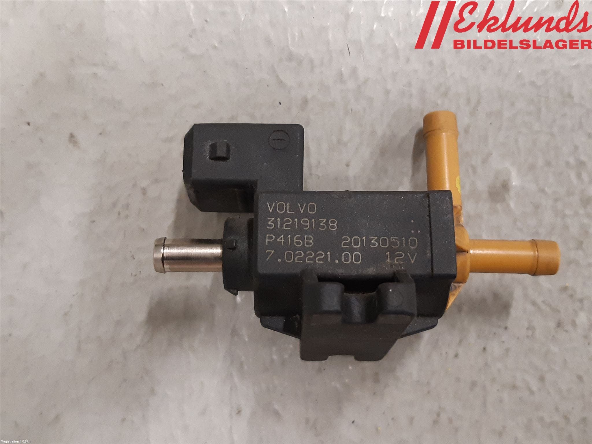 Volvo V60 11-13 Vakuumventil