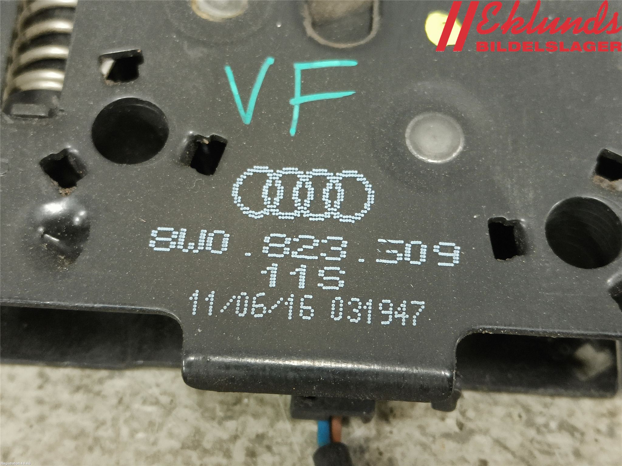 Audi A4/S4 B9 16-19 Huvlås