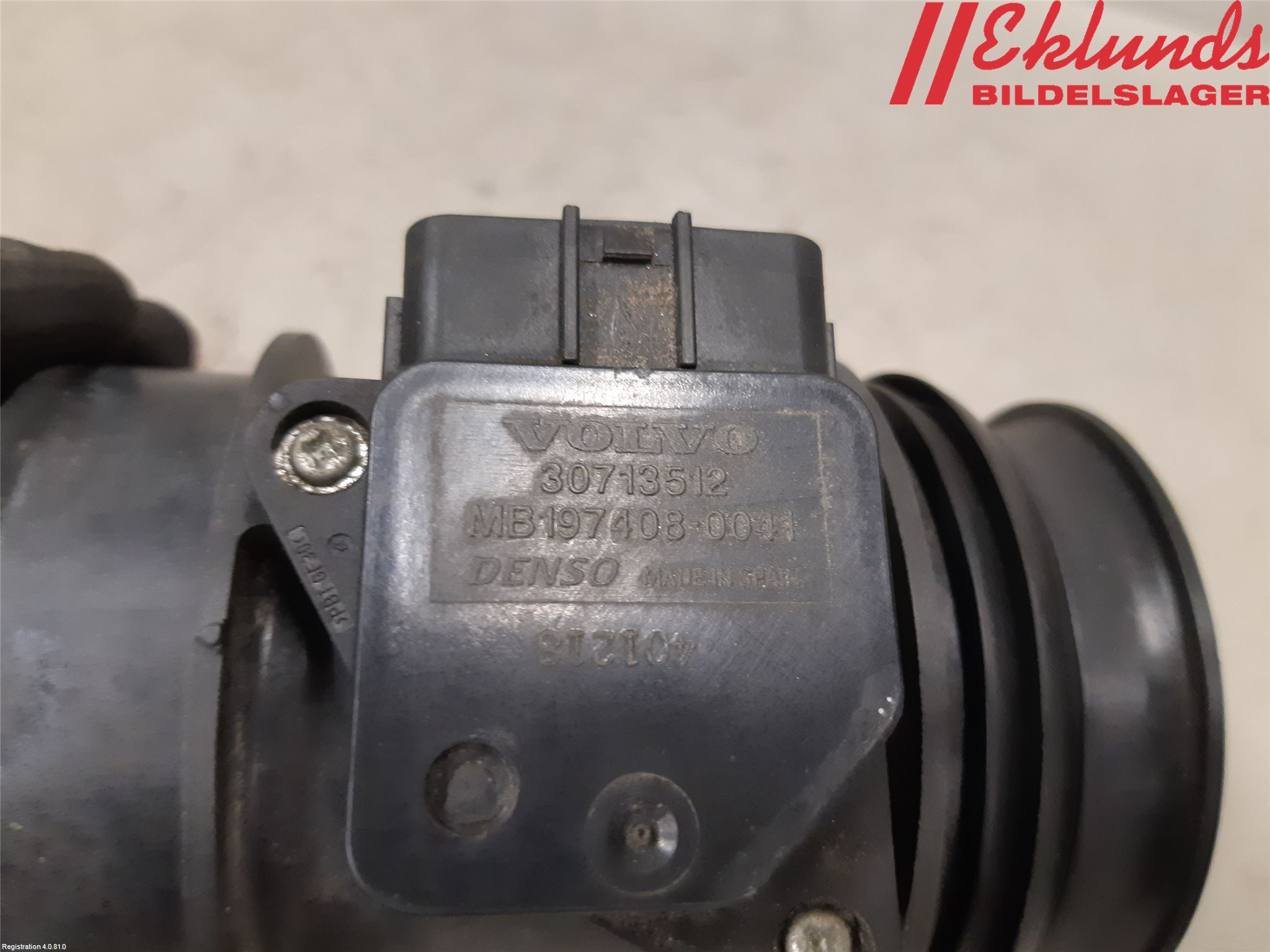 Volvo S60 05-10 Injluftmassamätare