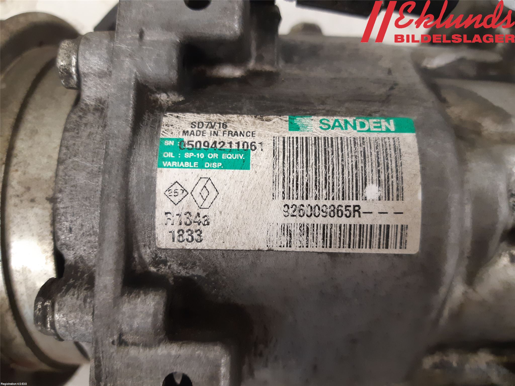 Nissan QASHQAI 10-14 Ac Kompressor