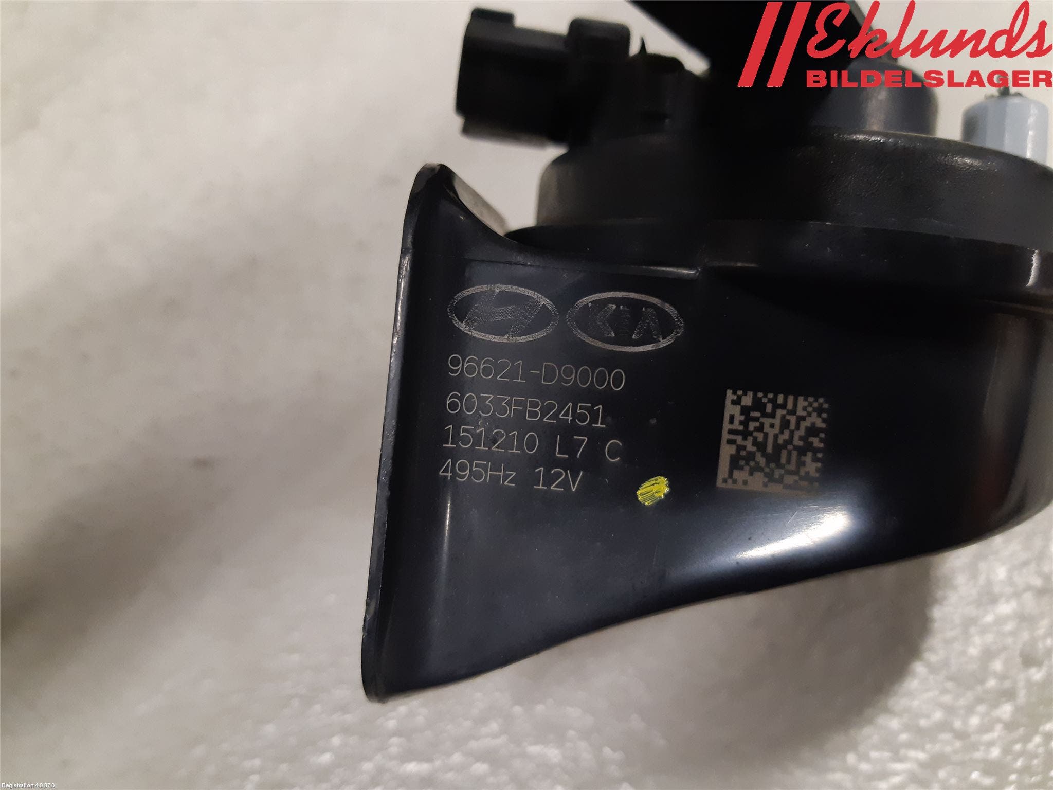 Kia SPORTAGE (QL) 16-21 Signalhorn