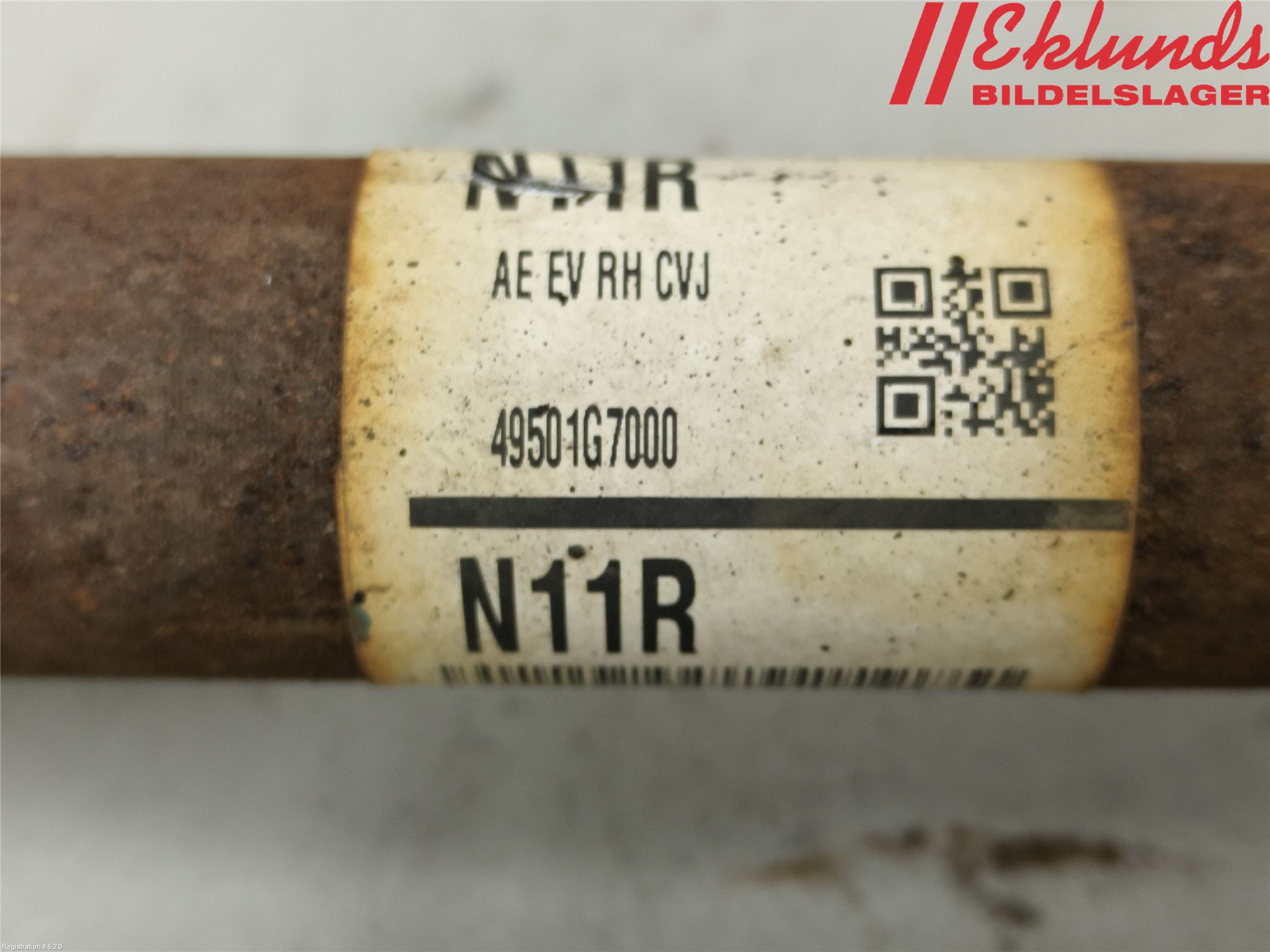 Hyundai IONIQ AE 17-22 Drivaxel Fram Höger