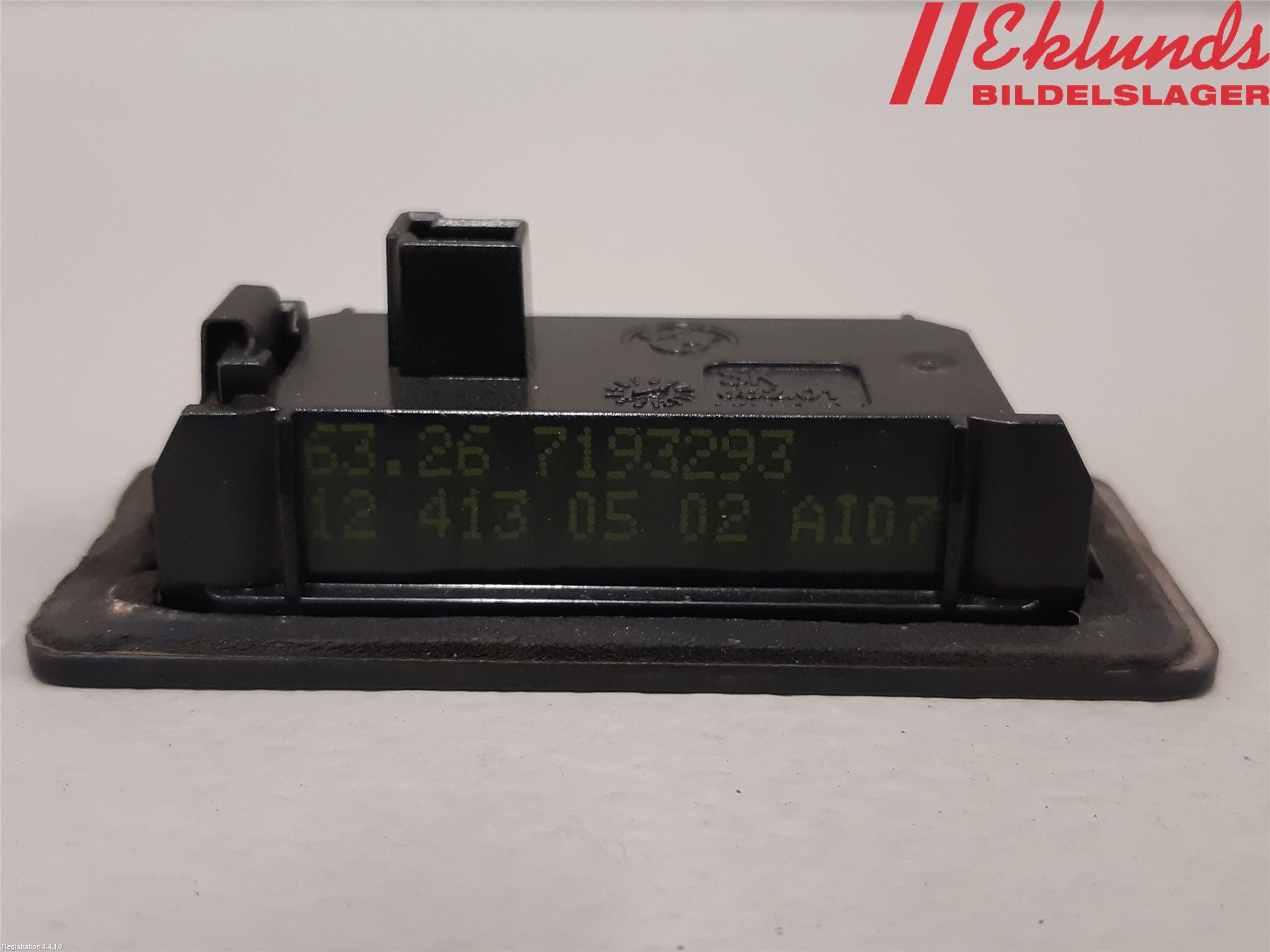 BMW 5 F10/F11/F18 09-17 Skylt Belysning