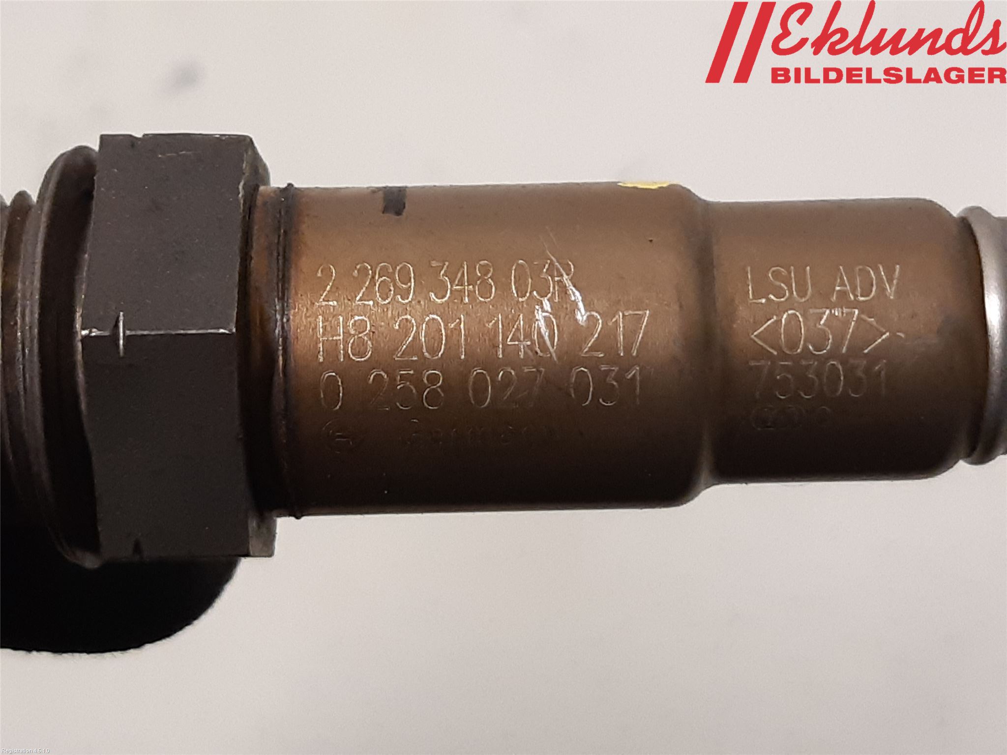 Renault CLIO IV 16-19 Injlambdasond