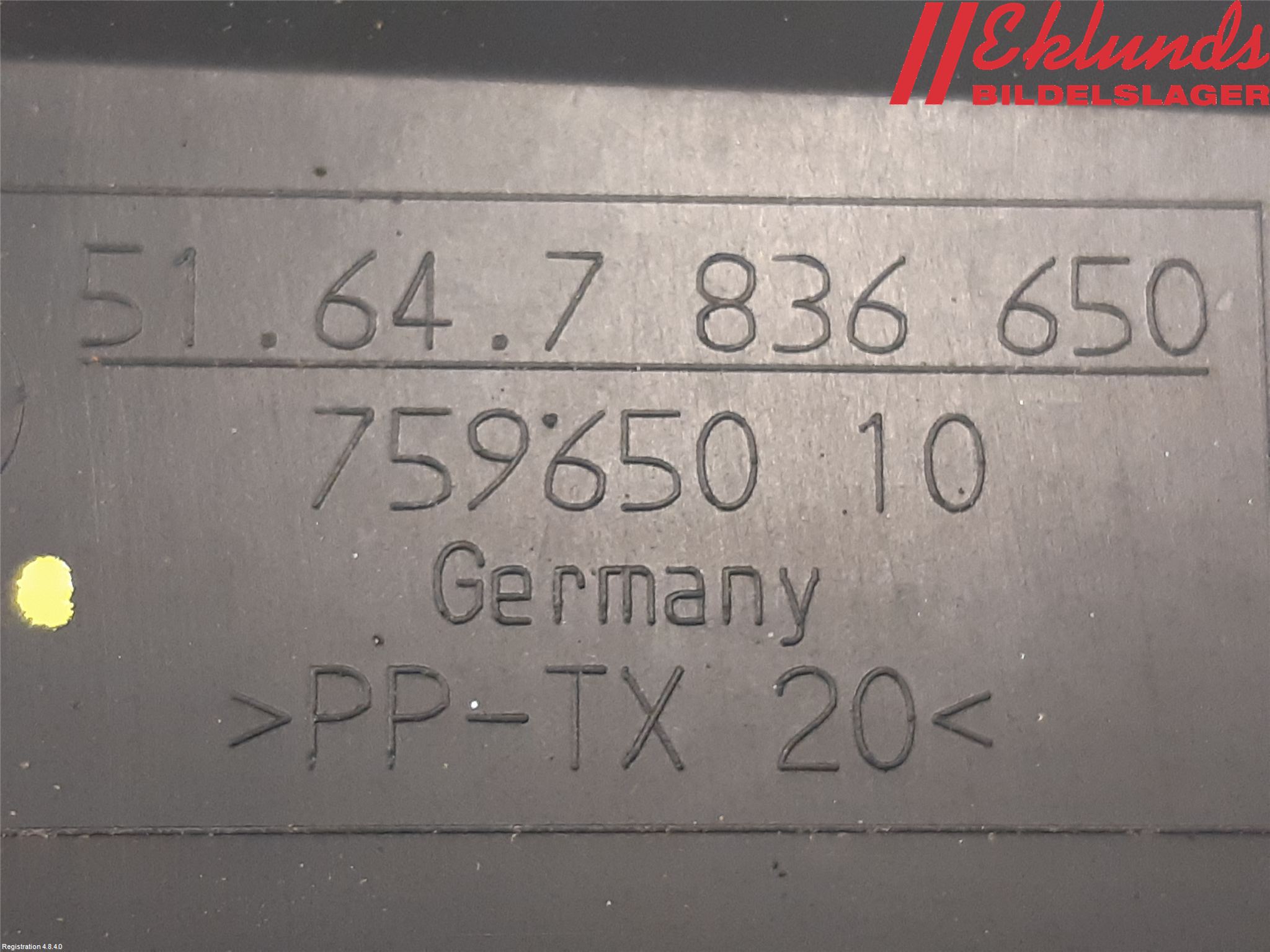 BMW 1 E87/81 5D/3D 03-11 Deflektor Plåt-Plast Kylning