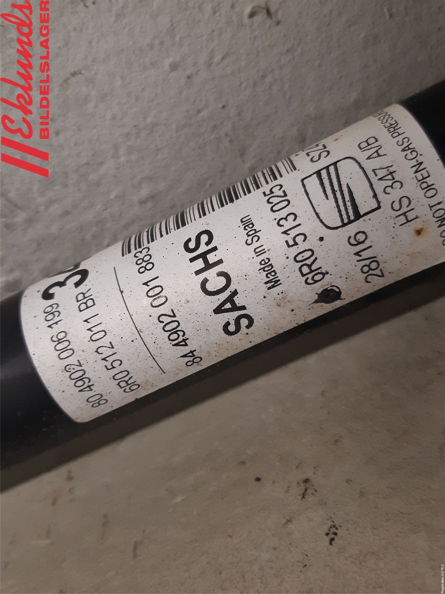 Seat IBIZA IV 08-16 Stötdämpare Bak