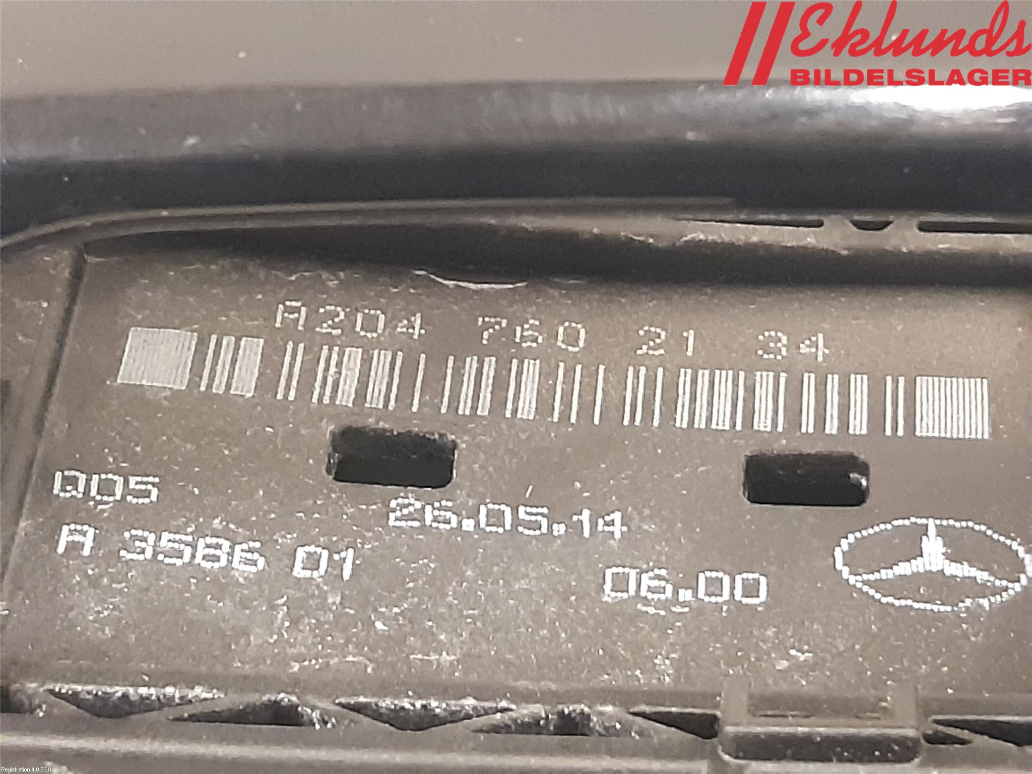 Mercedes-Benz MB A-KLASS (W176) 13-18 Dörrhandtag Yttre Hö