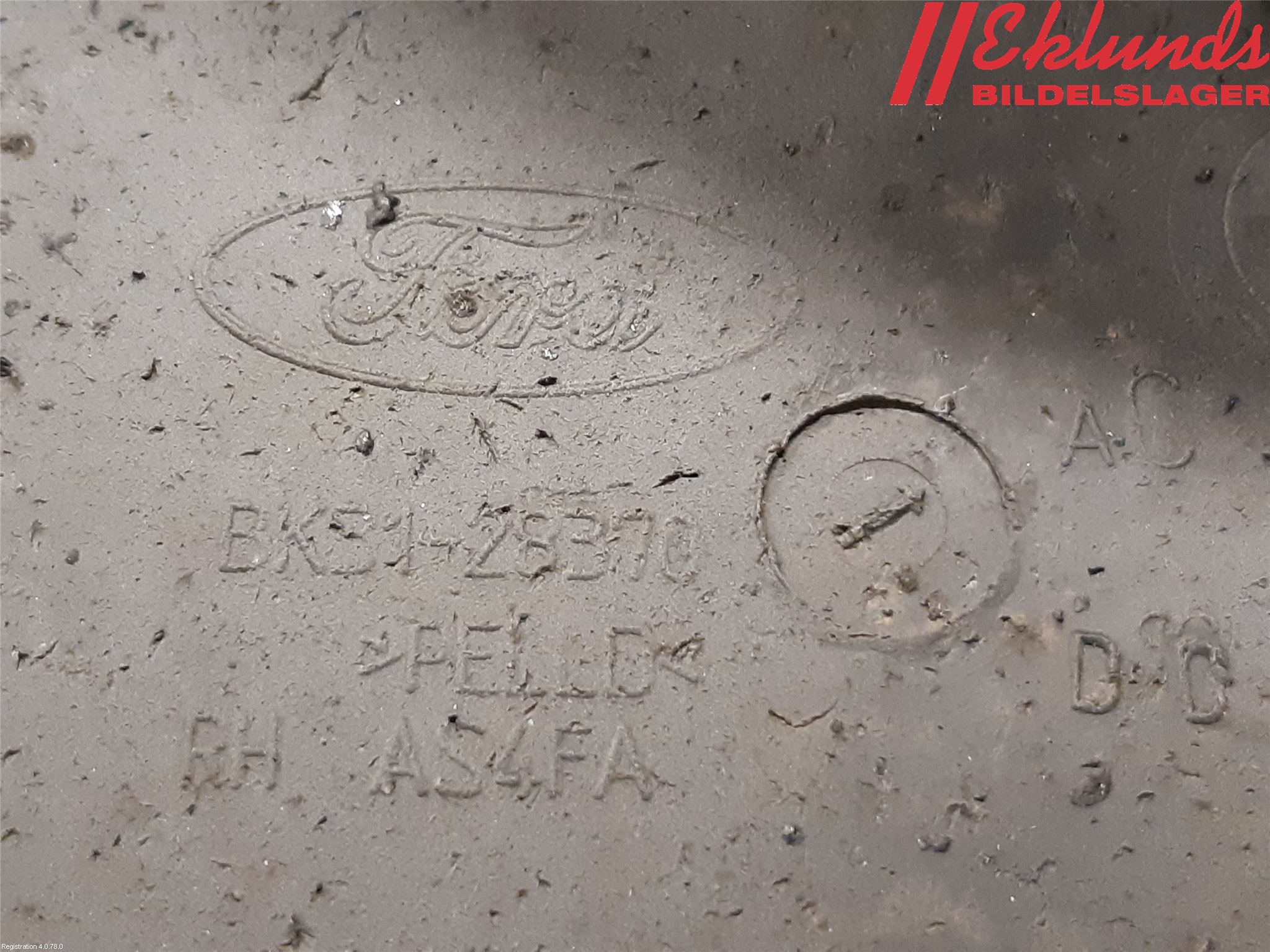 Ford TRANSIT SKÅP/BUSS 14-22 Stänkskydd