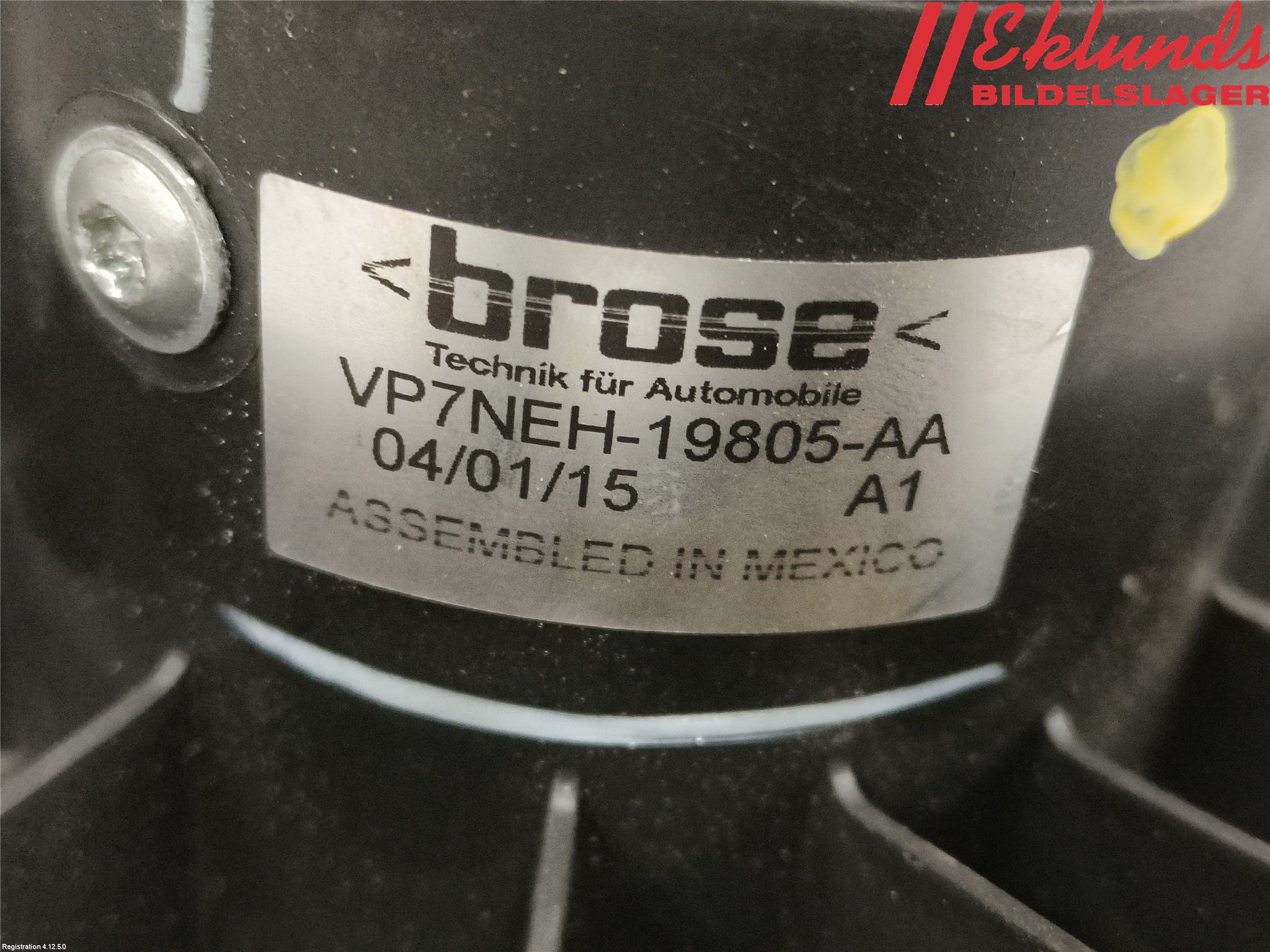 Nissan NAVARA 05-16 Värmefläkt