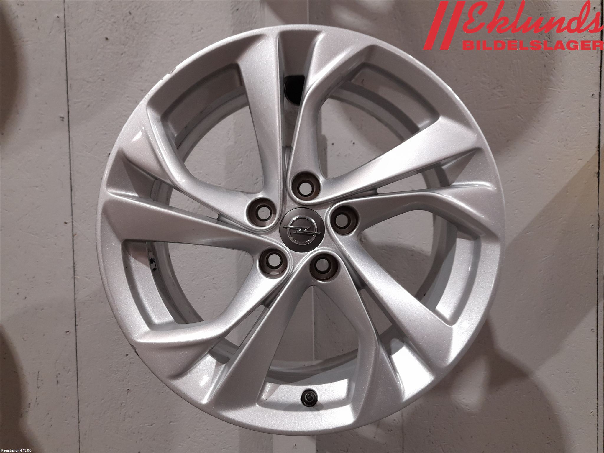 Opel ASTRA K 16-22 Fälgsats Aluminium