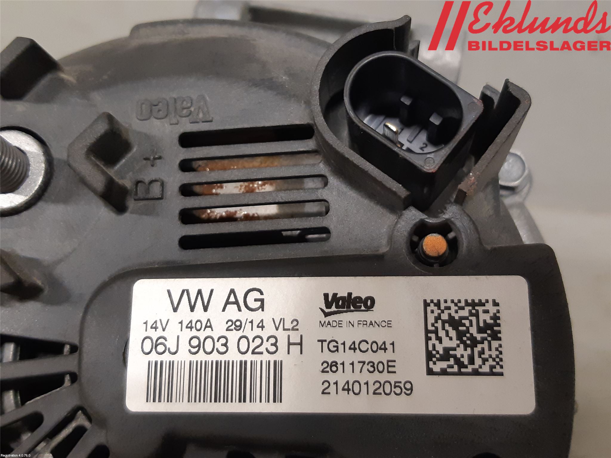 Audi A1/S1 11-18 Generator