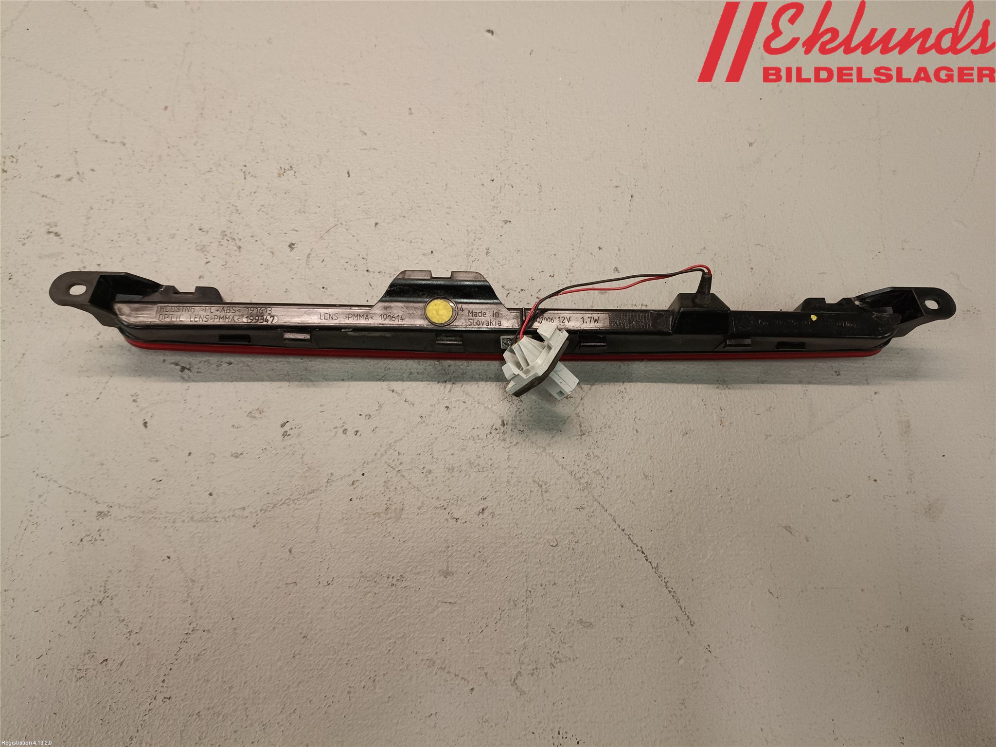 Mercedes-Benz MB E-KLASS (W213) 16-23 Bromsljus Bakruta