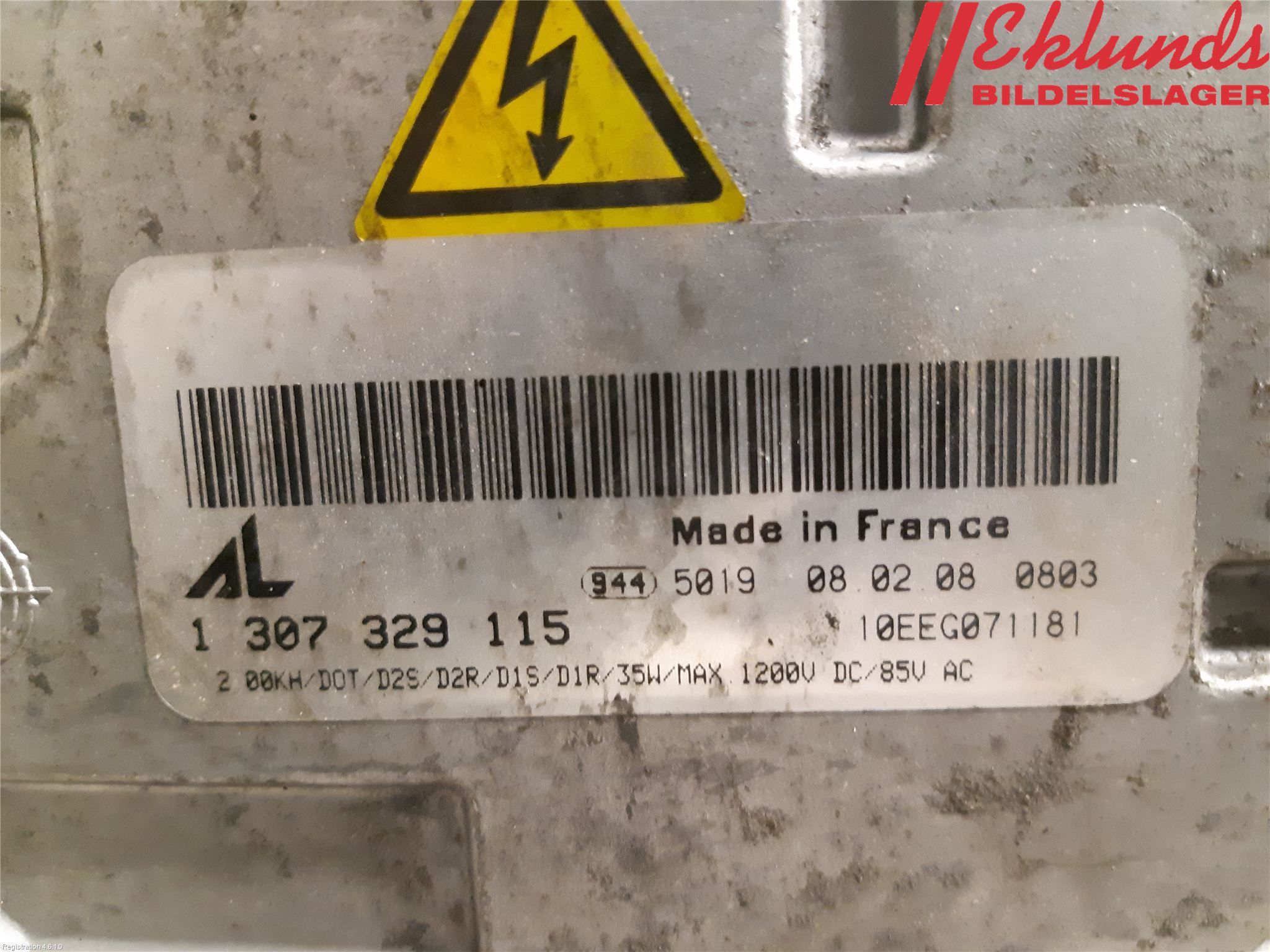 Audi A4/S4 05-07 Strålkastare Höger