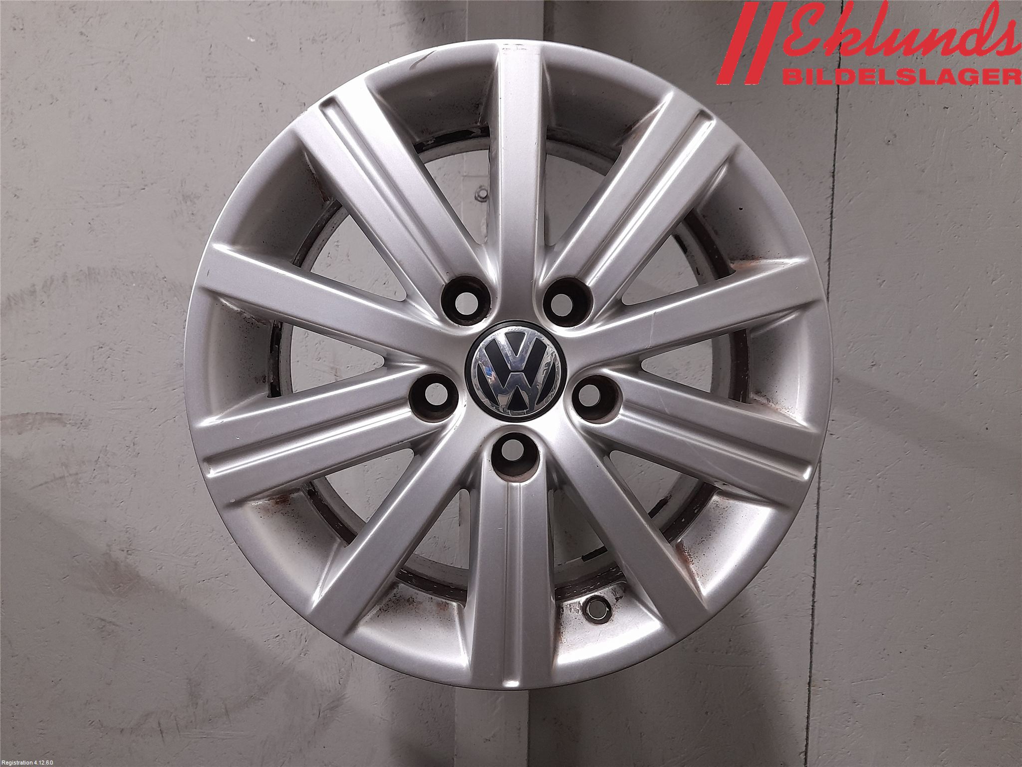 Volkswagen VW GOLF VI 09-13 Fälgsats Aluminium